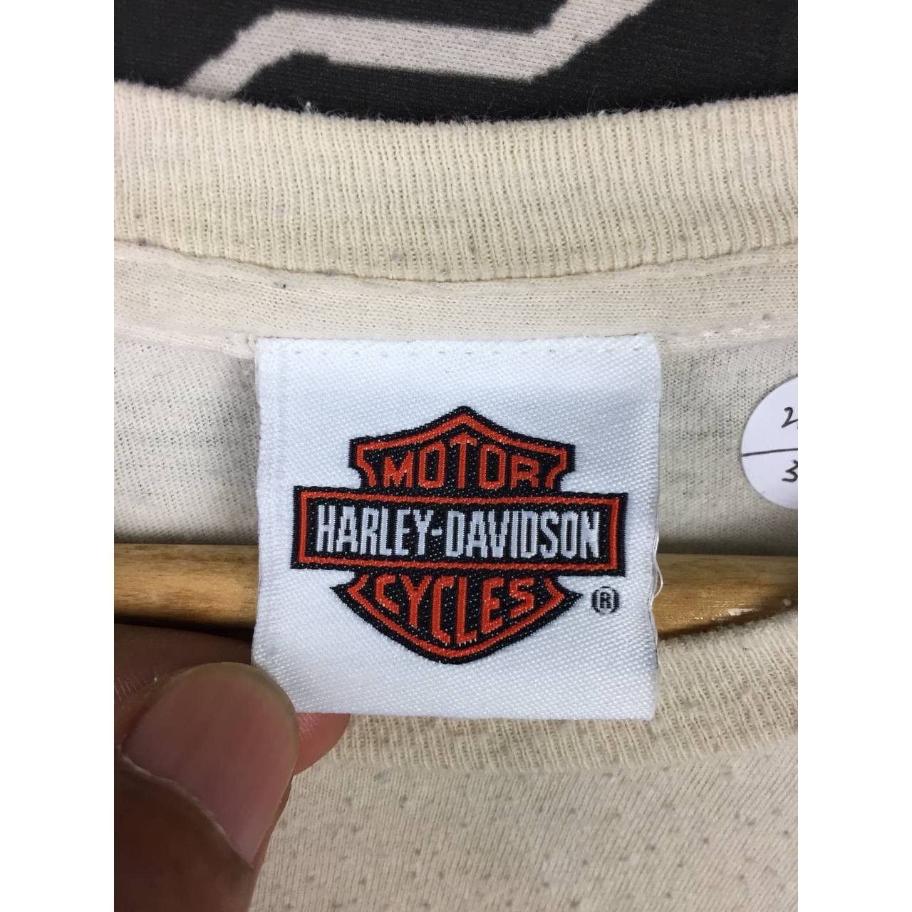 Harley Davidson × Vintage Vtg Harley Davidson Ready To Ride Rommel Delmarva Tee 3XL Size US XXL / EU 58 / 5 - 23 Thumbnail