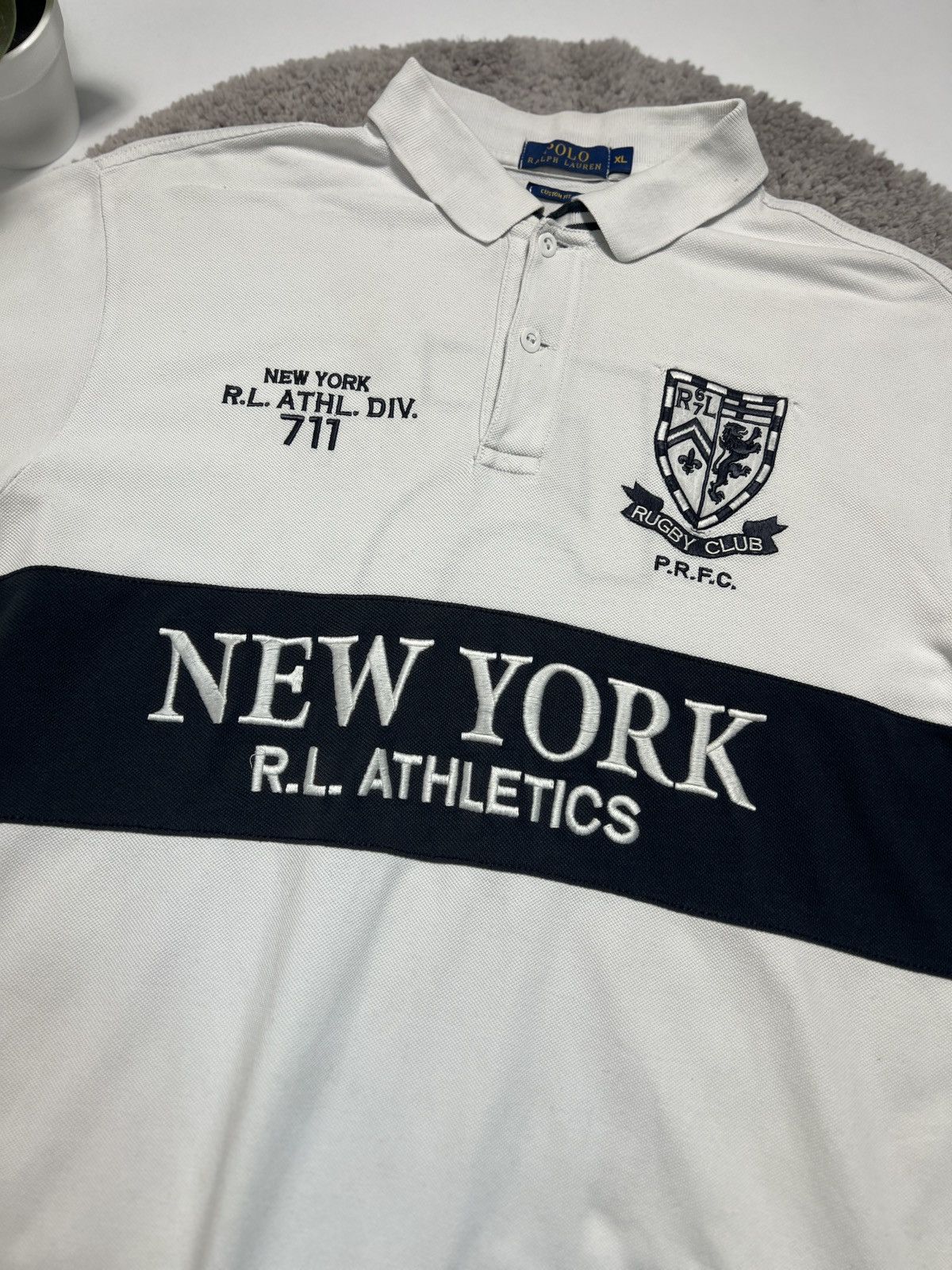 Polo Ralph Lauren Polo Ralph Lauren New York T-shirt Size US XL / EU 56 / 4 - 4 Thumbnail