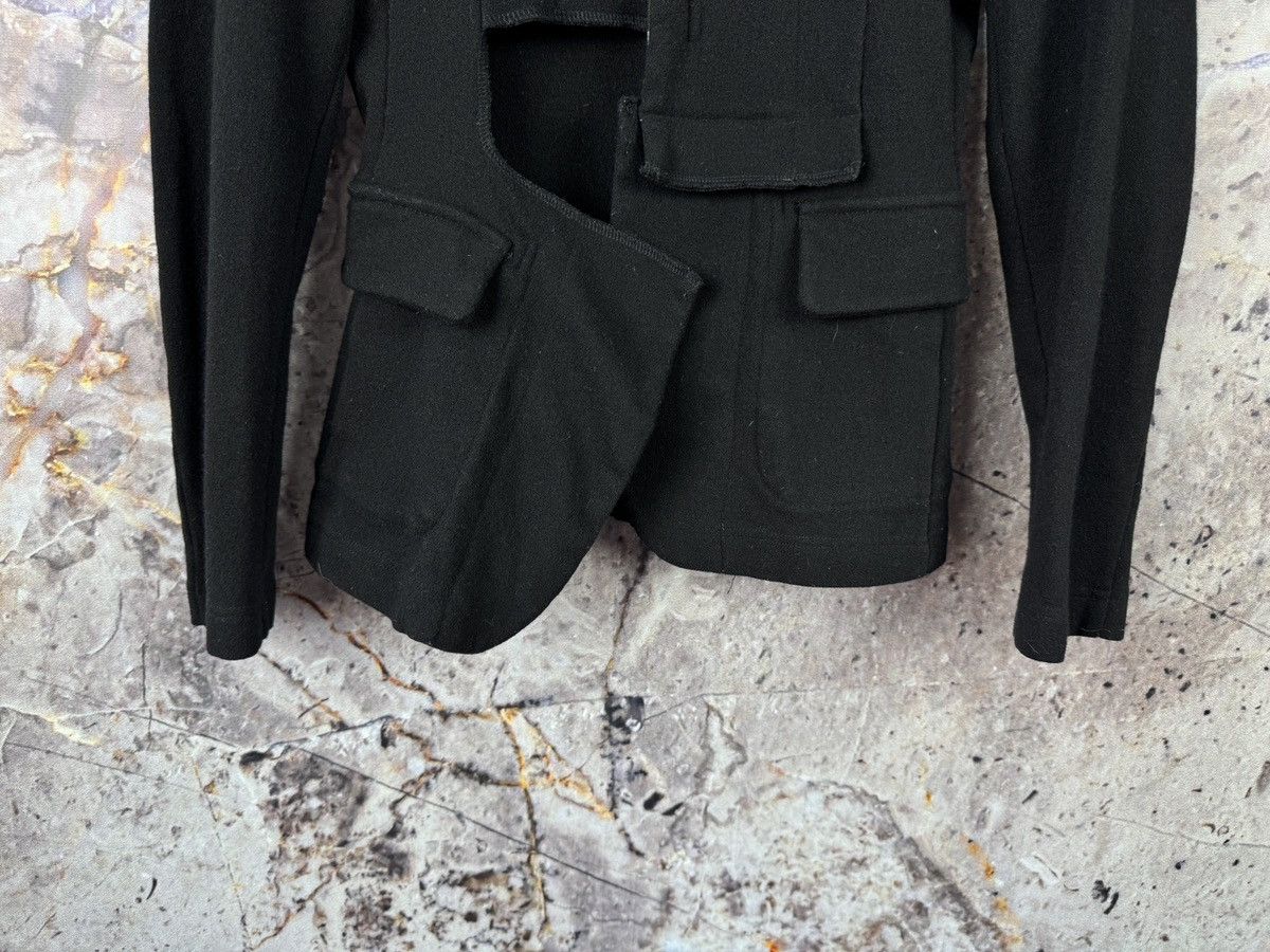 Comme des Garcons Women’s H&M x Comme des Garçons Black Blazer Avant Garde Size S / US 4 / IT 40 - 4 Thumbnail