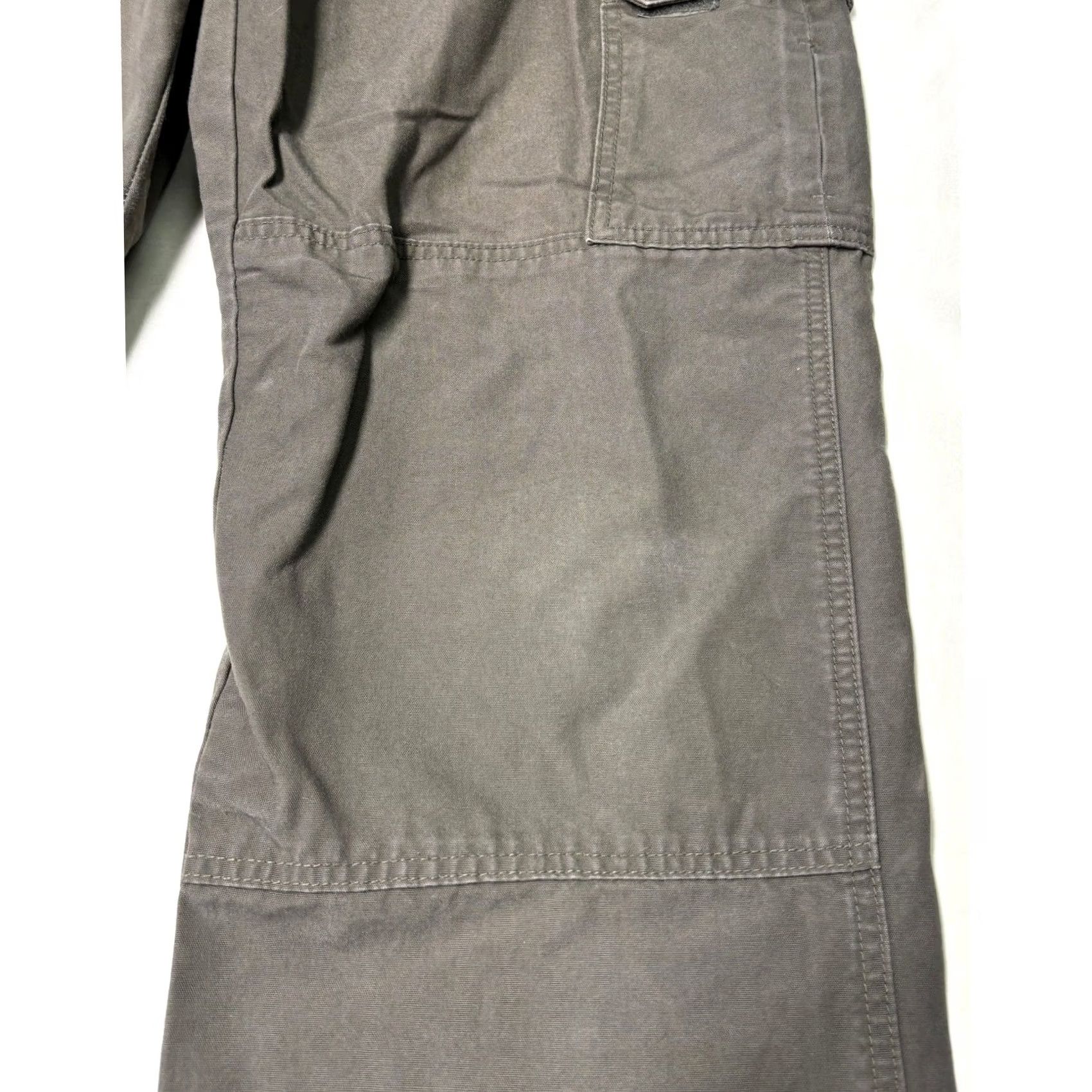Vintage 5.11® Men's Regular Fit Cotton Canvas Cargo Pant Brown 74251 Size 34x30 Cargo Pants Men Brown 74251 Regular Fit Workwear Casual 34x30 Size US 34 / EU 50 - 2 Thumbnail