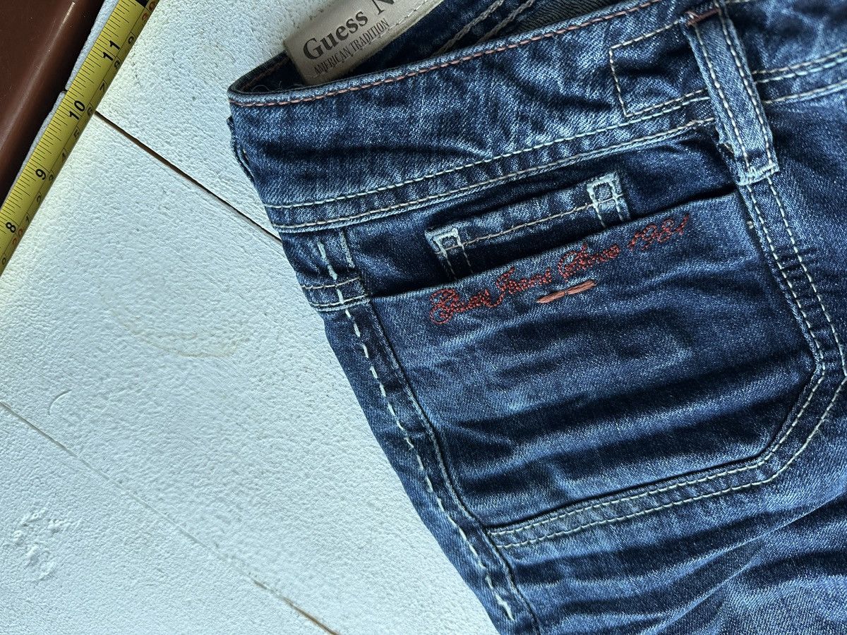Guess FLARED 🚨00S GUESS WITH LOGO WOMEN BOOTCUT JEANS DARK BLUE Size 30" / US 8 / IT 44 - 6 Thumbnail