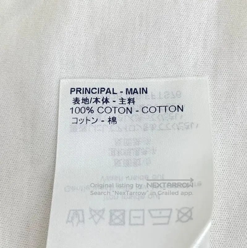 Other Louis Vuitton Men's Large White Cotton T-Shirt . Size US M / EU 48-50 / 2 - 7 Thumbnail