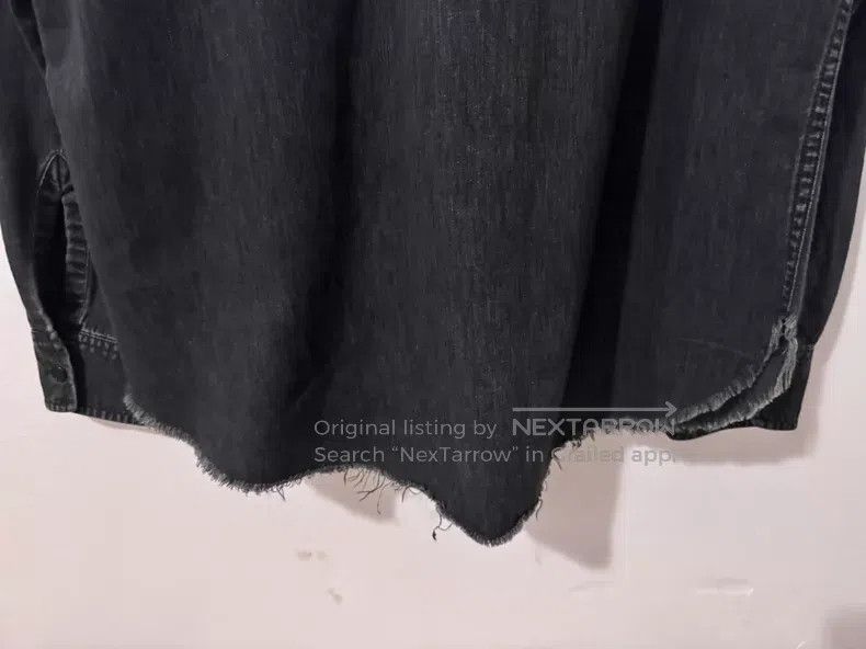 Saint Laurent Paris Saint Laurent Paris Black and Grey Aged Single Pocket Frin Size US S / EU 44-46 / 1 - 5 Thumbnail