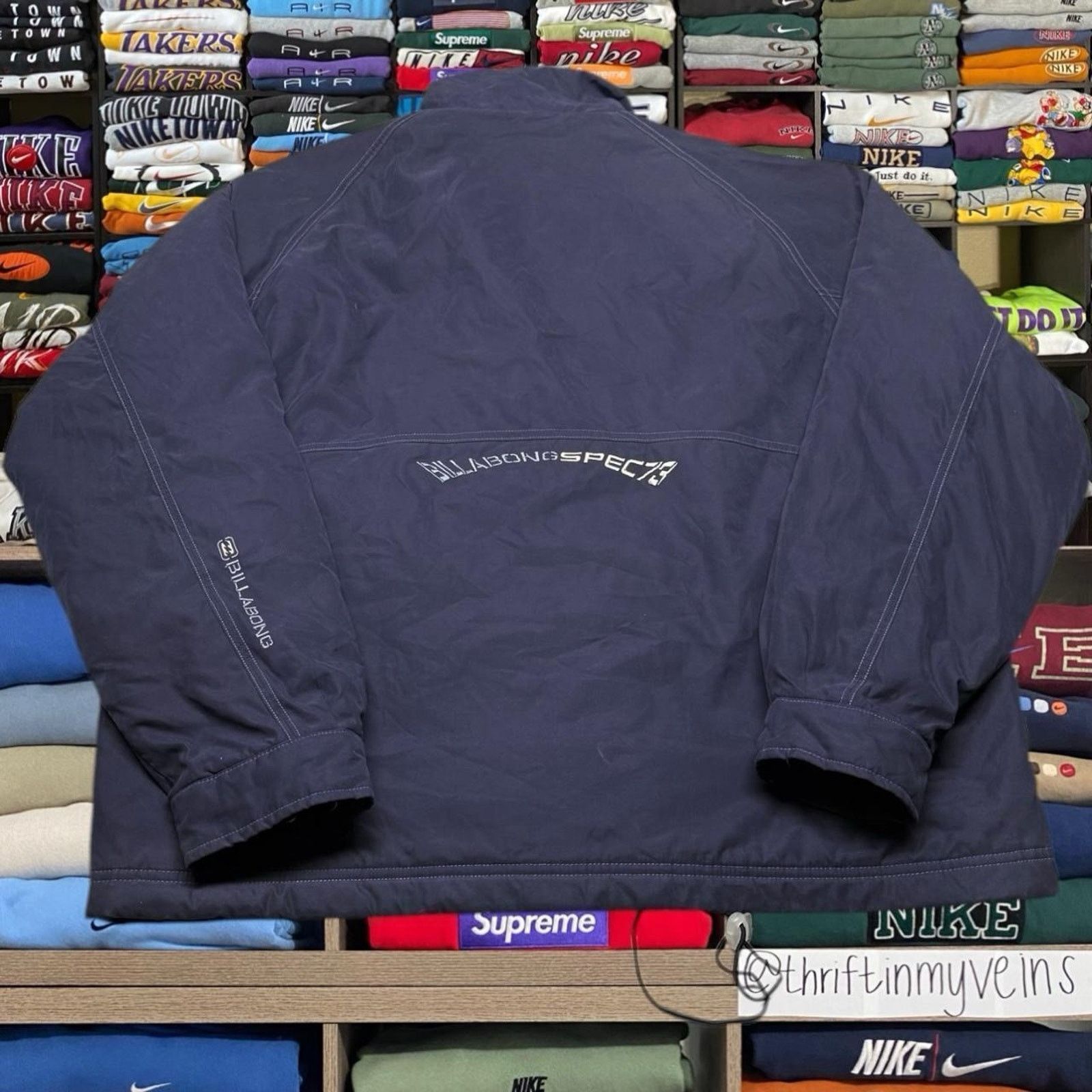 Billabong Y2K Billabong Sweatshirt/Jacket/Shirt Size US XL / EU 56 / 4 - 2 Thumbnail