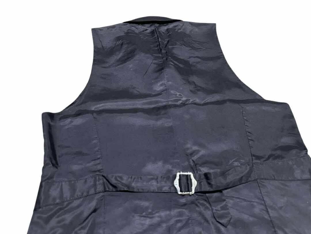 Yohji Yamamoto 🔥Vintage LQ Yohji Yamamoto Tuxedo Vest Chain Crazy Buttons Size US S / EU 44-46 / 1 - 10 Thumbnail