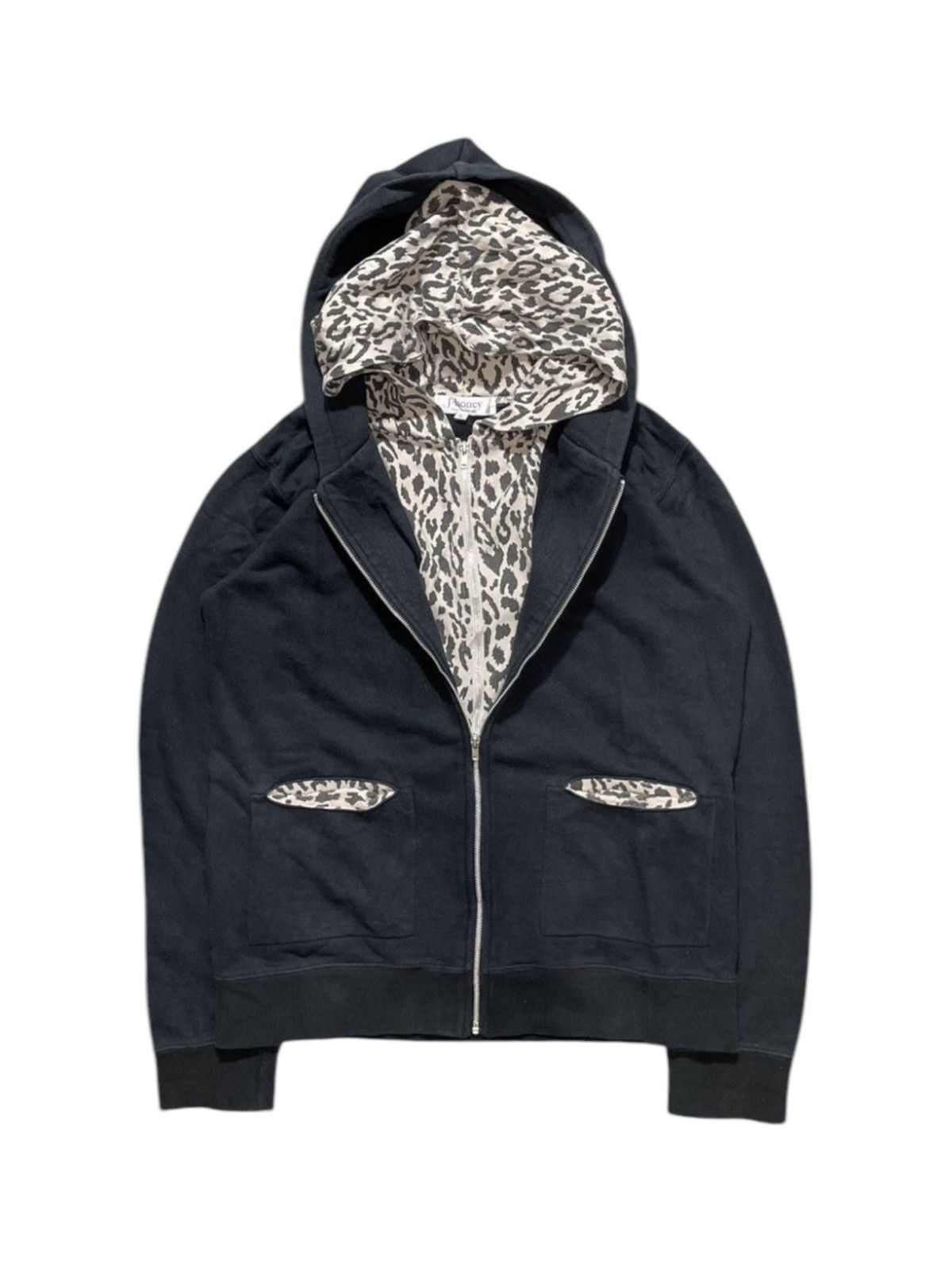 Japanese Brand × Other × Vintage Japanese Honey Leopard Double layer hoodie lgb ifsix style Size US M / EU 48-50 / 2 - 2 Thumbnail