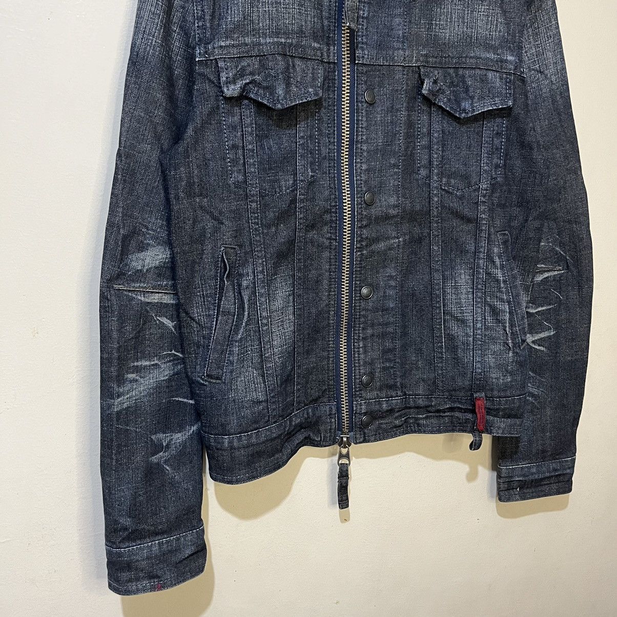 Marithe + Francois Girbaud Vintage 90's Marithe Francois Girbaud Denim Jacket Size US M / EU 48-50 / 2 - 3 Thumbnail