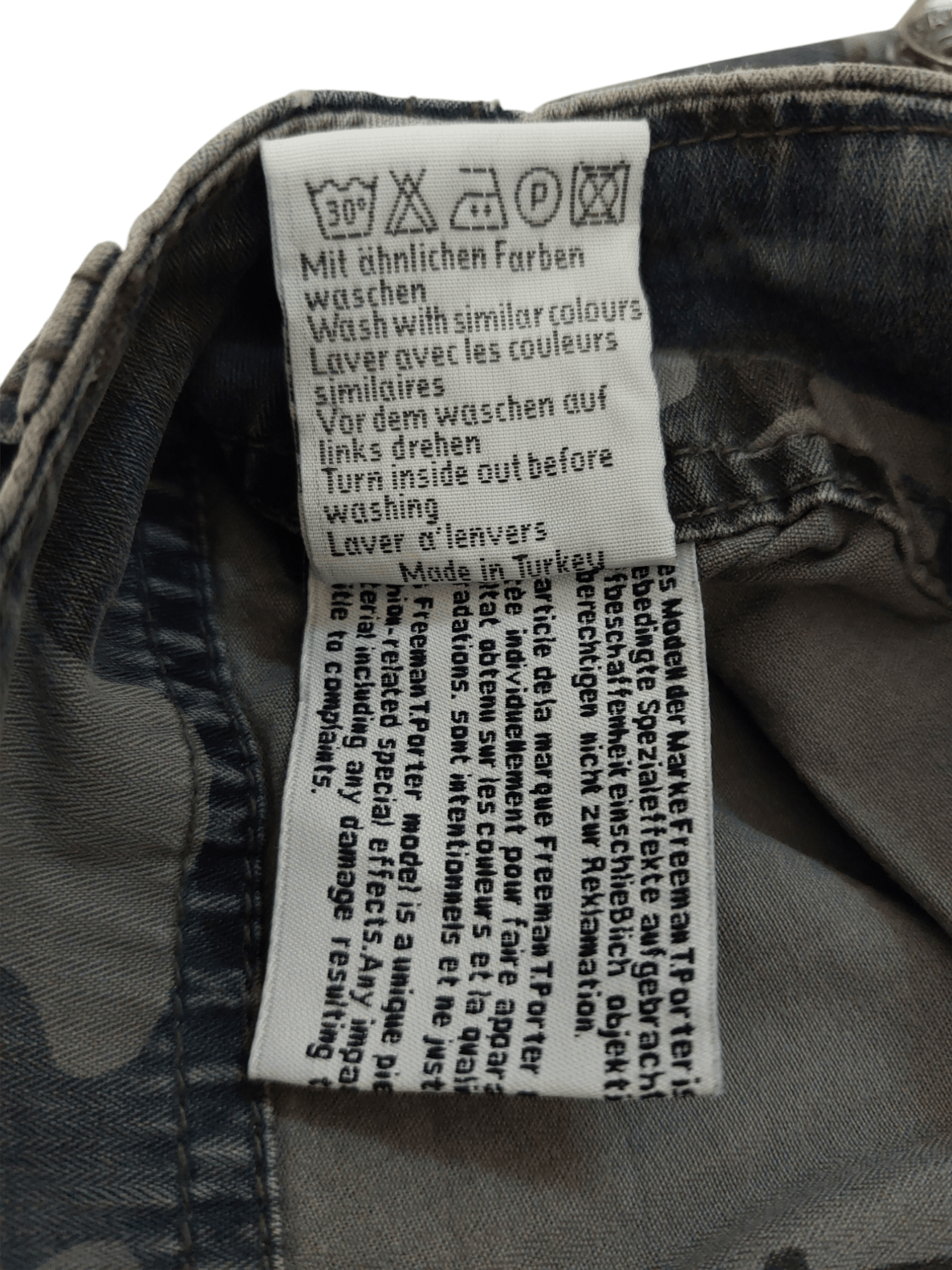 Freeman T. Porter Freeman T Potter Flare Military Low Rise Big Pocket Size 30" / US 8 / IT 44 - 21 Thumbnail