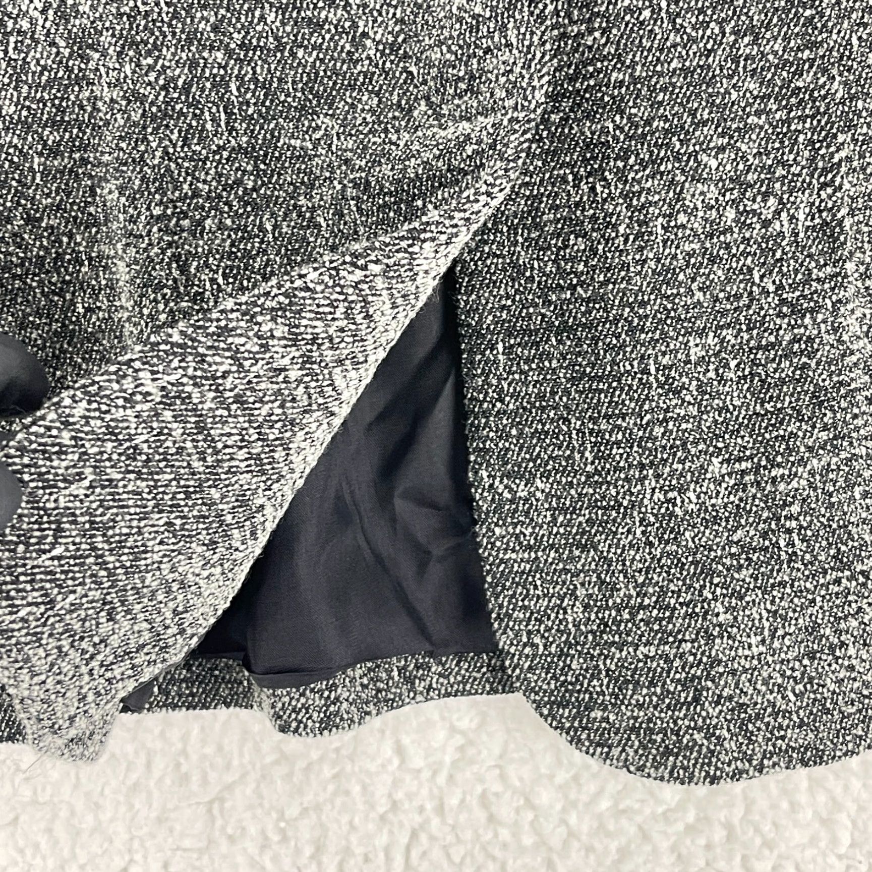 Vintage Caché Jacket Womens Size 10 Wool Black Button-Up Long Sleeve VTG USA Made Jacket Size L / US 10 / IT 46 - 7 Thumbnail