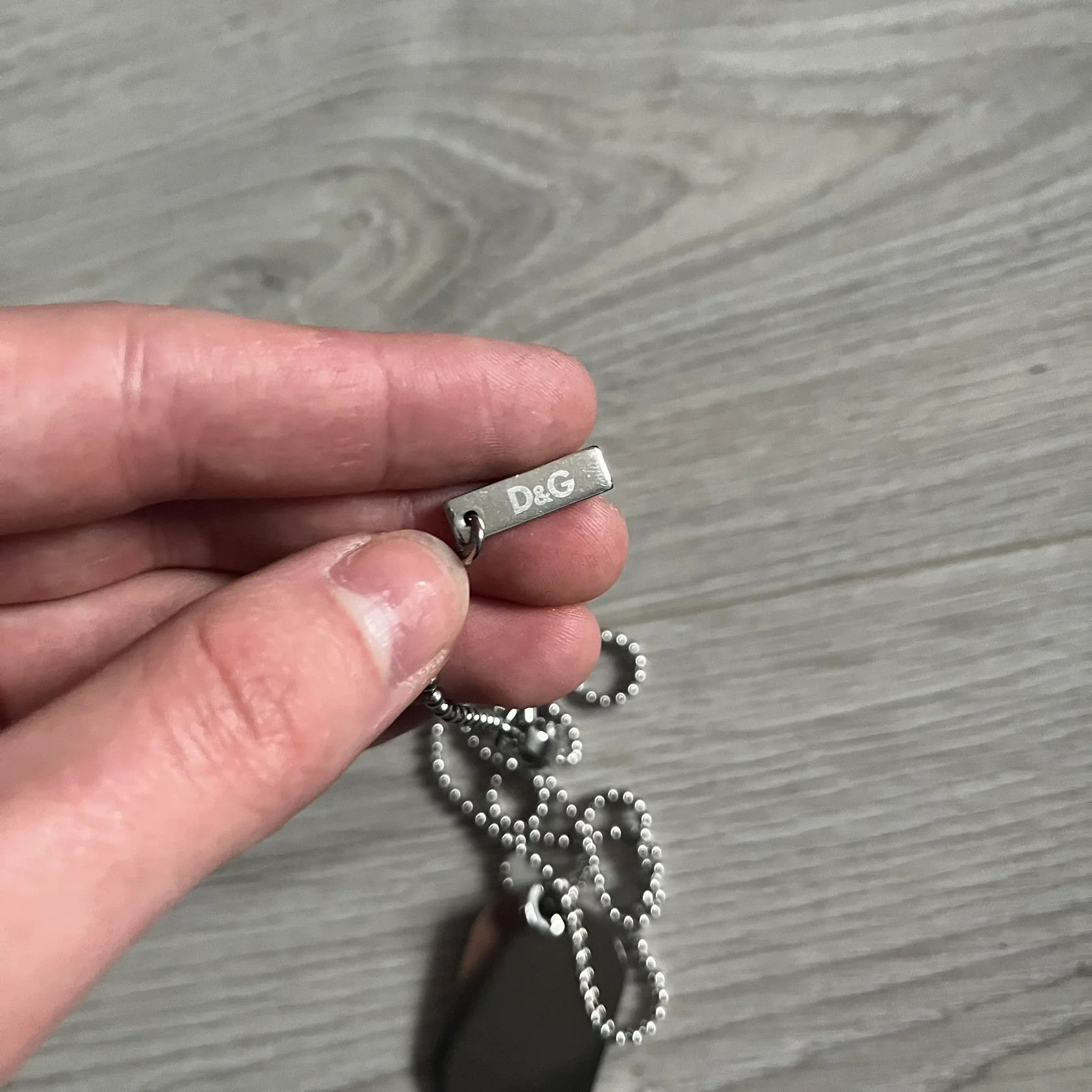Dolce & Gabbana Dolce & Gabbana Cowboy Dog Tag Necklace Size ONE SIZE - 7 Thumbnail