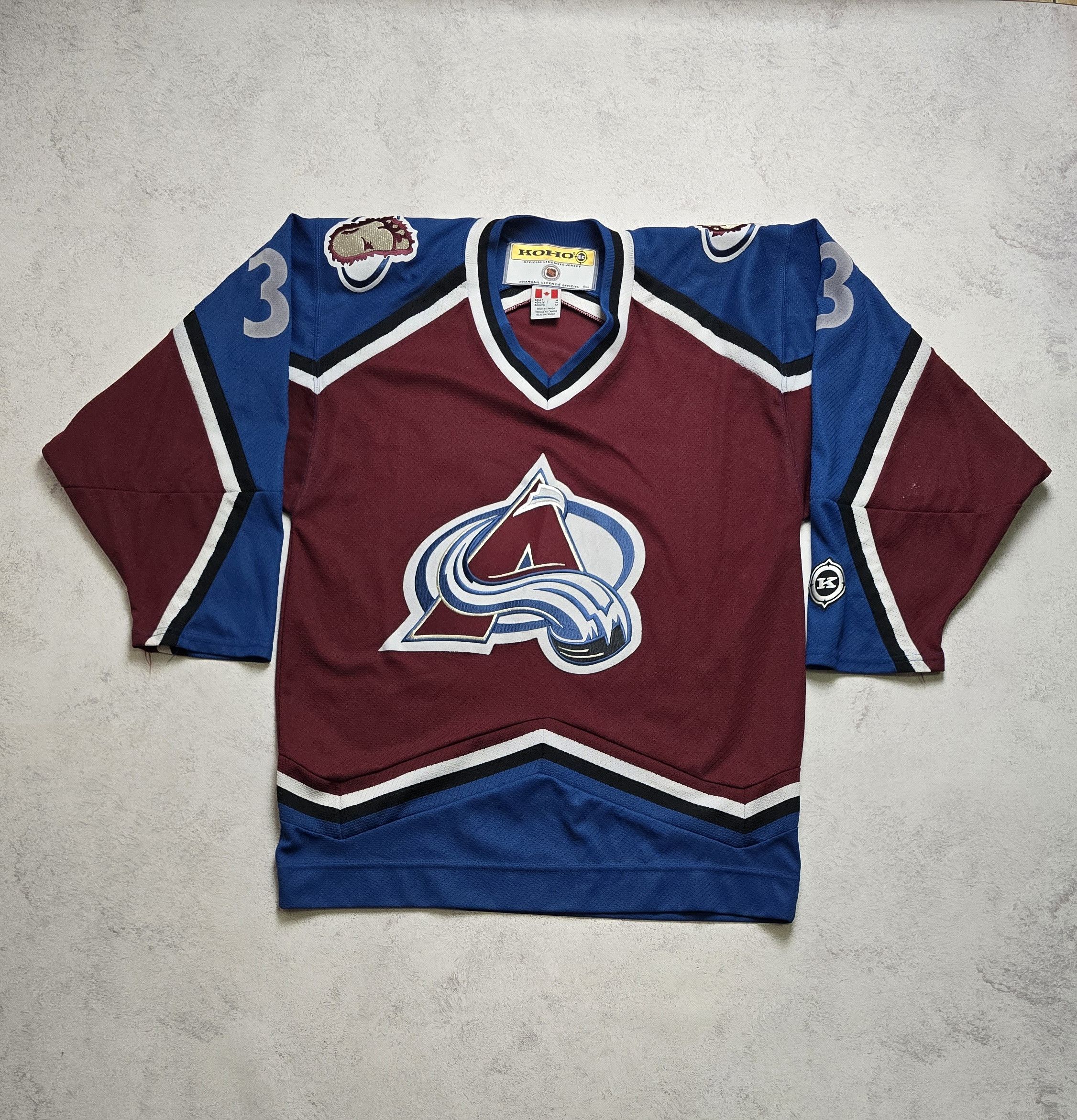 Koho Colorado Avalanche NHL Hockey Jersey Custom Name MAXX #33 Size US M / EU 48-50 / 2 - 1 Thumbnail