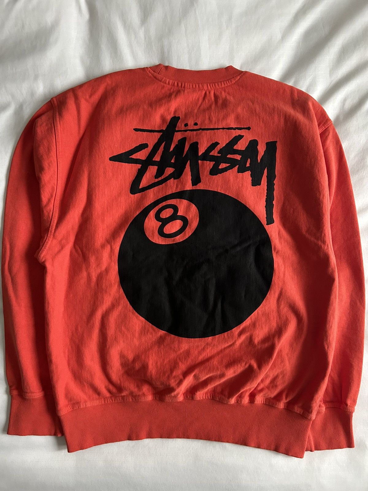 Stussy Stussy 8 Ball Crewneck Sweatshirt Sample Unreleased Size US M / EU 48-50 / 2 - 8 Thumbnail