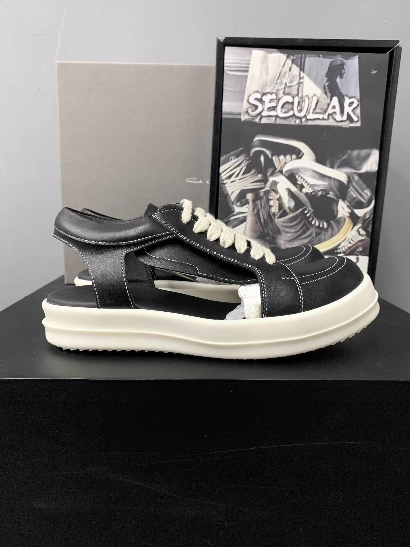 Rick Owens Rick Owens 25SS Copyright-Infringing Low-Top Sneakers K34 Size US 6 / IT 36 - 4 Thumbnail