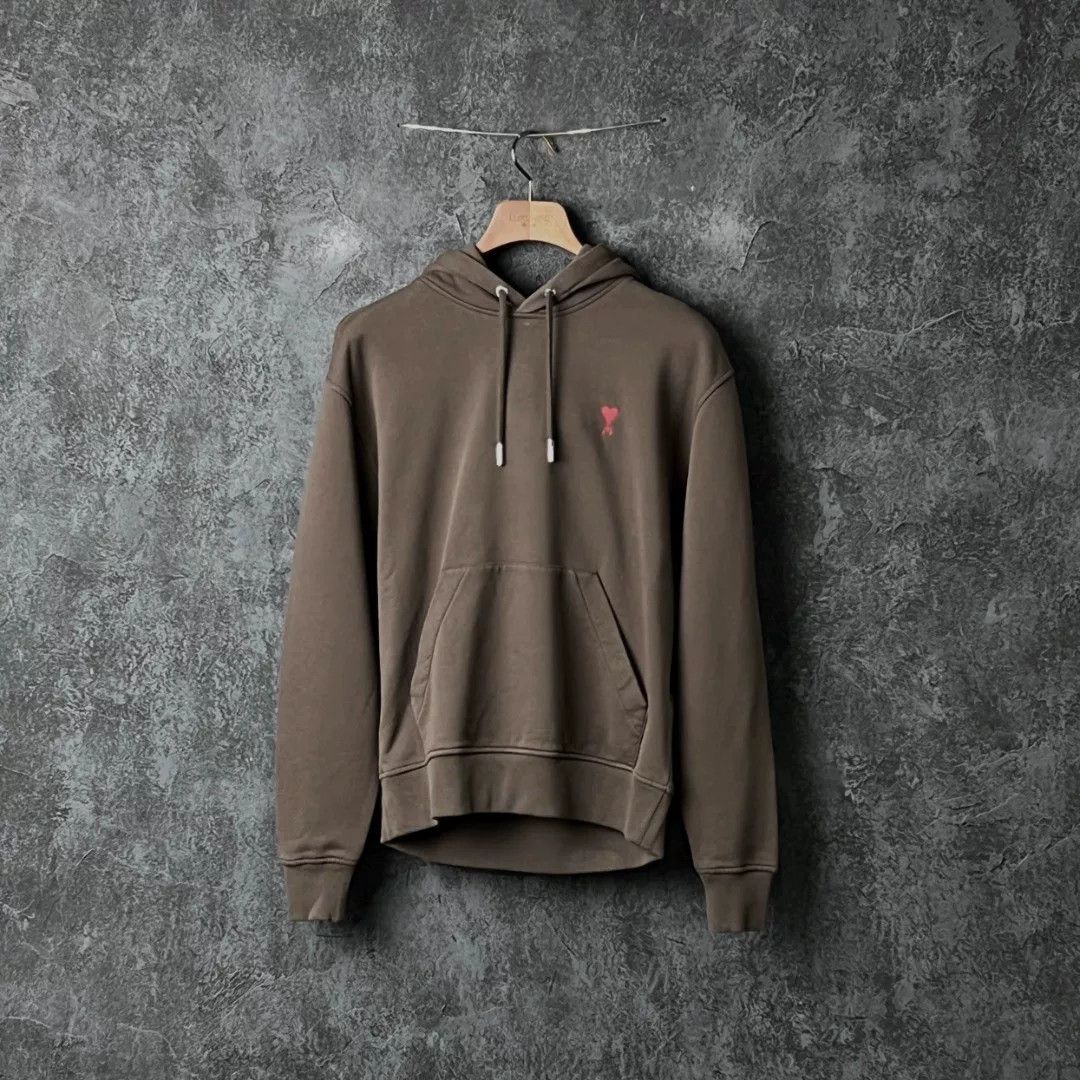 AMI AMI Cotton Hoodie m Men Size US M / EU 48-50 / 2 - 1 Thumbnail