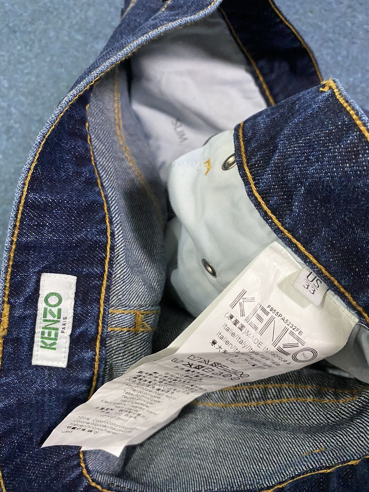 Kenzo Kenzo - Slim Fit Pants Size US 33 - 5 Thumbnail