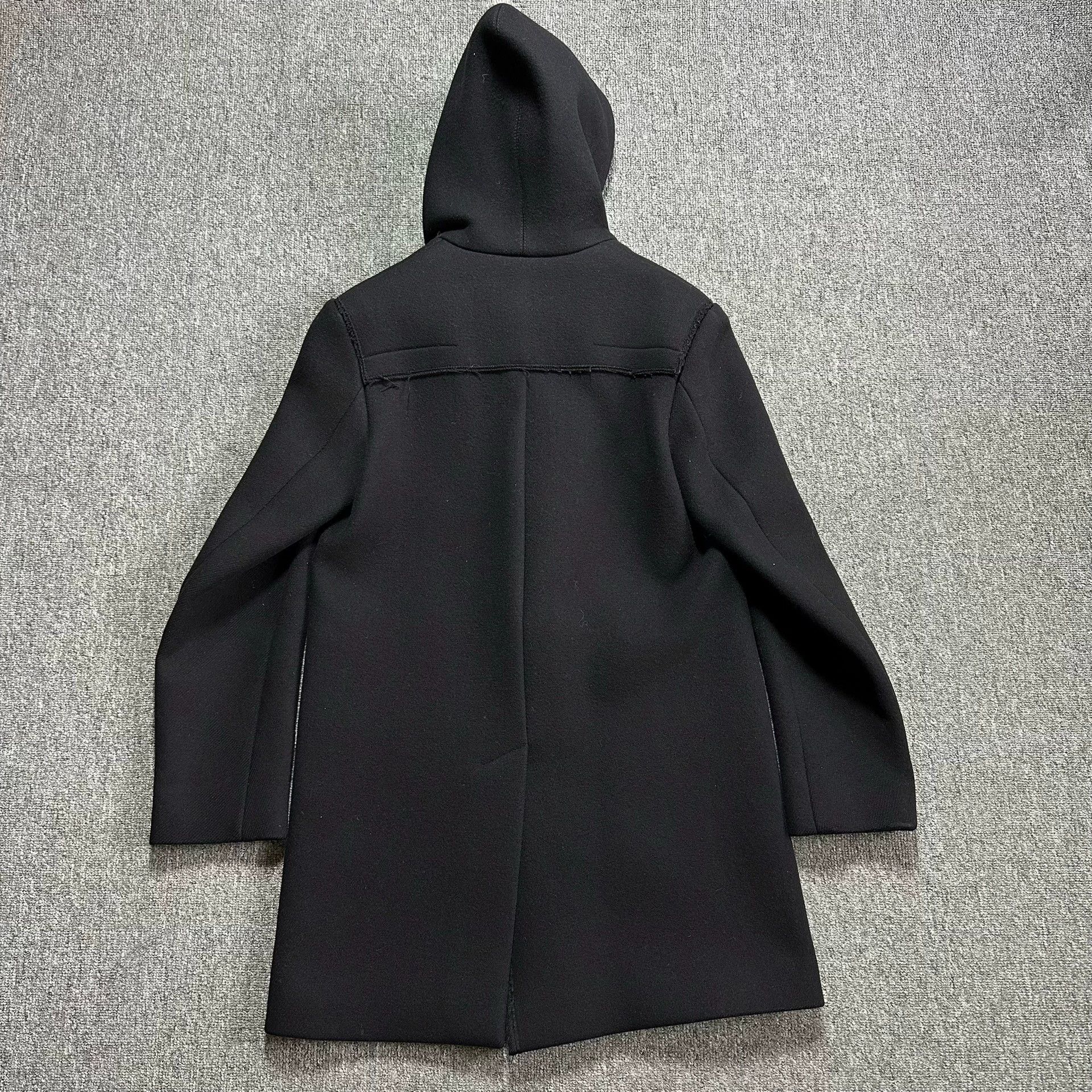 Dior dior homme black toggle hooded coat Size US M / EU 48-50 / 2 - 4 Thumbnail