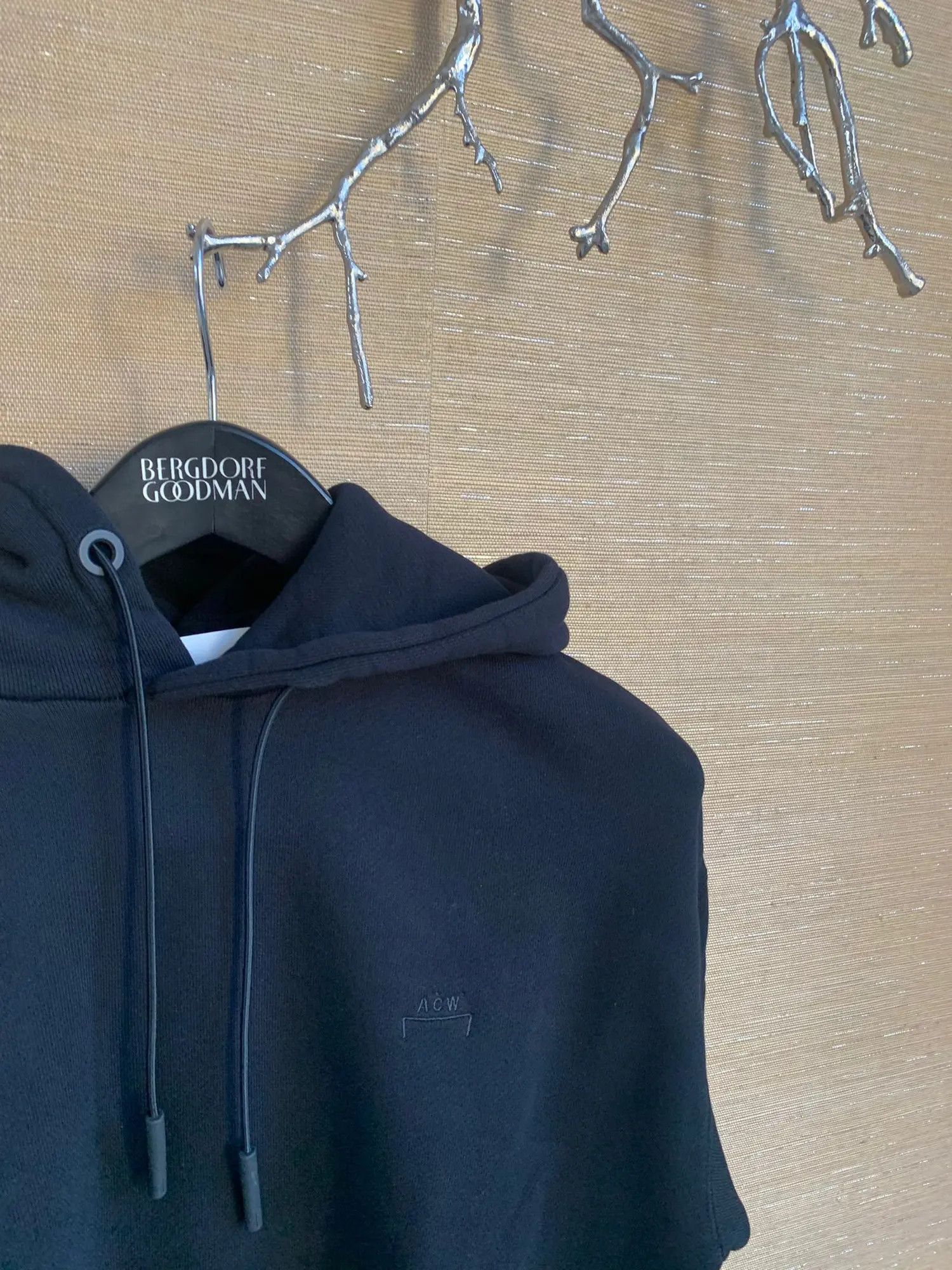 A-COLD-WALL* Cotton Loop Hoodie in Black Size US M / EU 48-50 / 2 - 12 Thumbnail