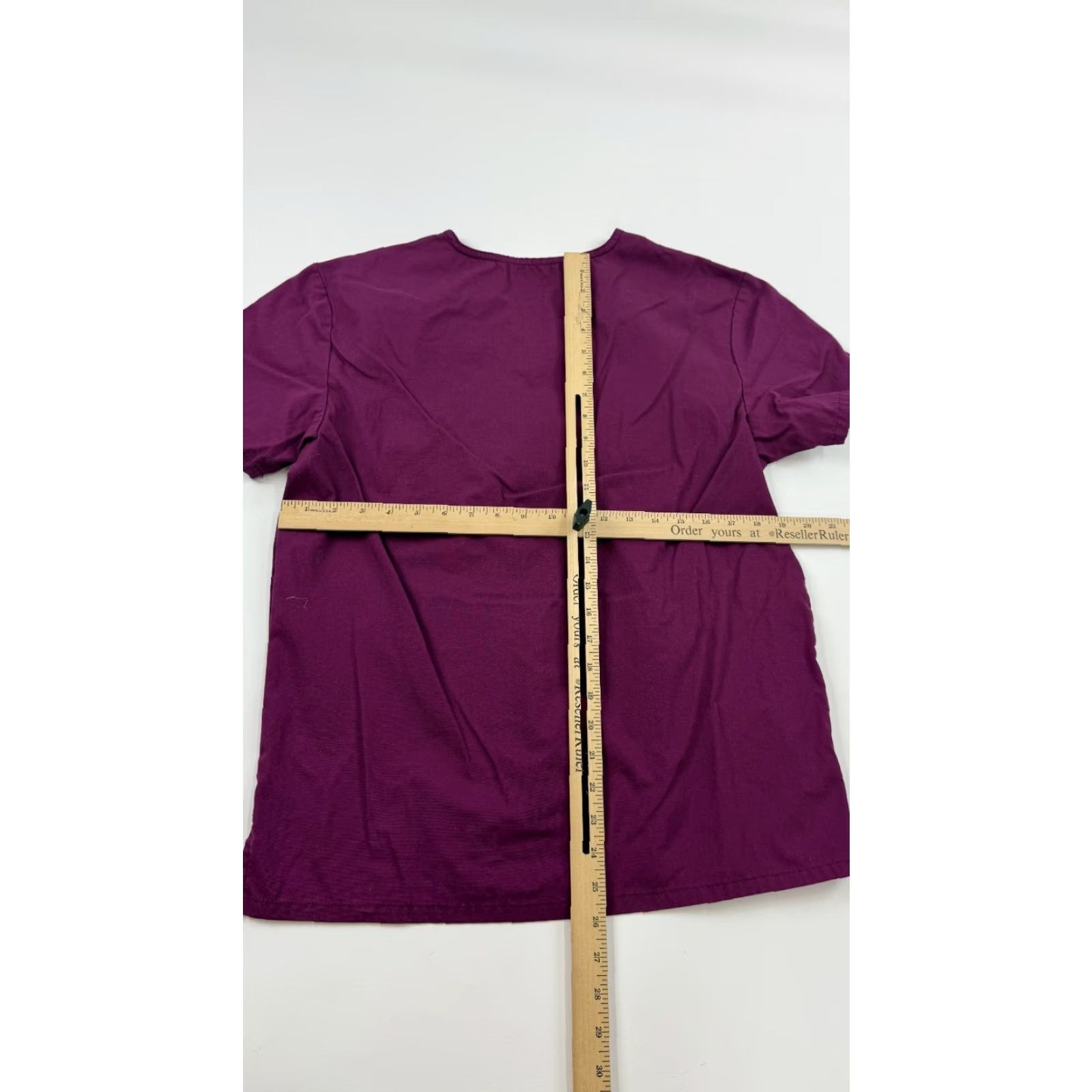 Dickies Dickies Top Purple Womens Small Scrub EDS Essentials Revolution Tech V Neck Size S / US 4 / IT 40 - 7 Thumbnail