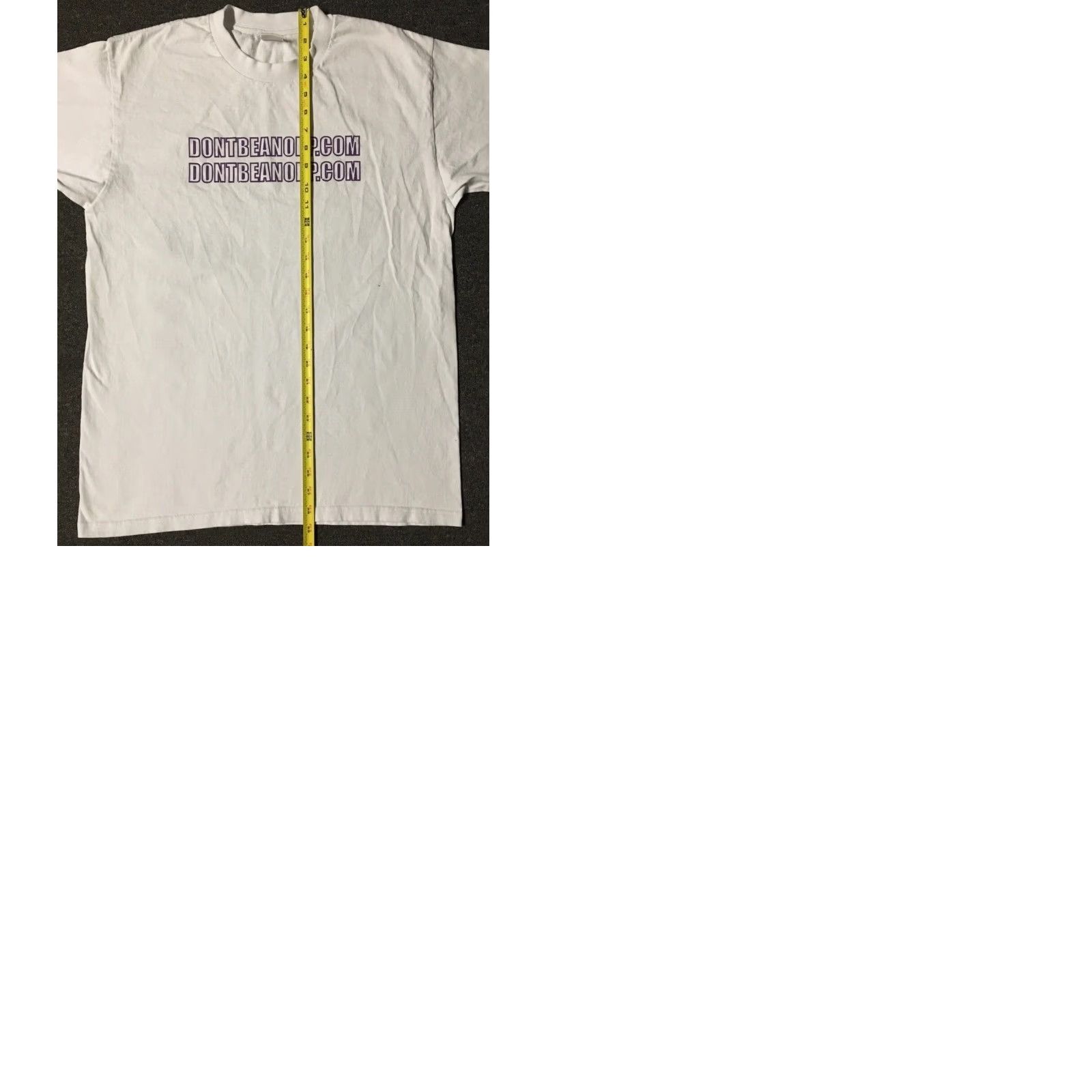 Bell VINTAGE Dont Be An Opp Belly DMX Nas All Over Print Shirt L White Hip Hop 80s 90s Grunge USA NYC Rap Tee Mens Shirt L Size US L / EU 52-54 / 3 - 9 Thumbnail