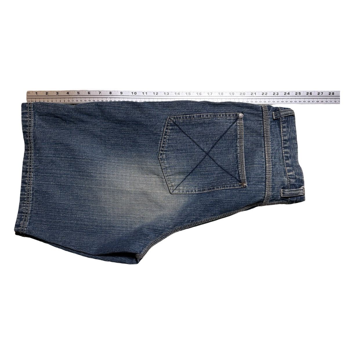 Other Vintage Y2K Jordin Denim Jean Shorts Jorts Carpenter Skater Size US 36 / EU 52 - 8 Thumbnail