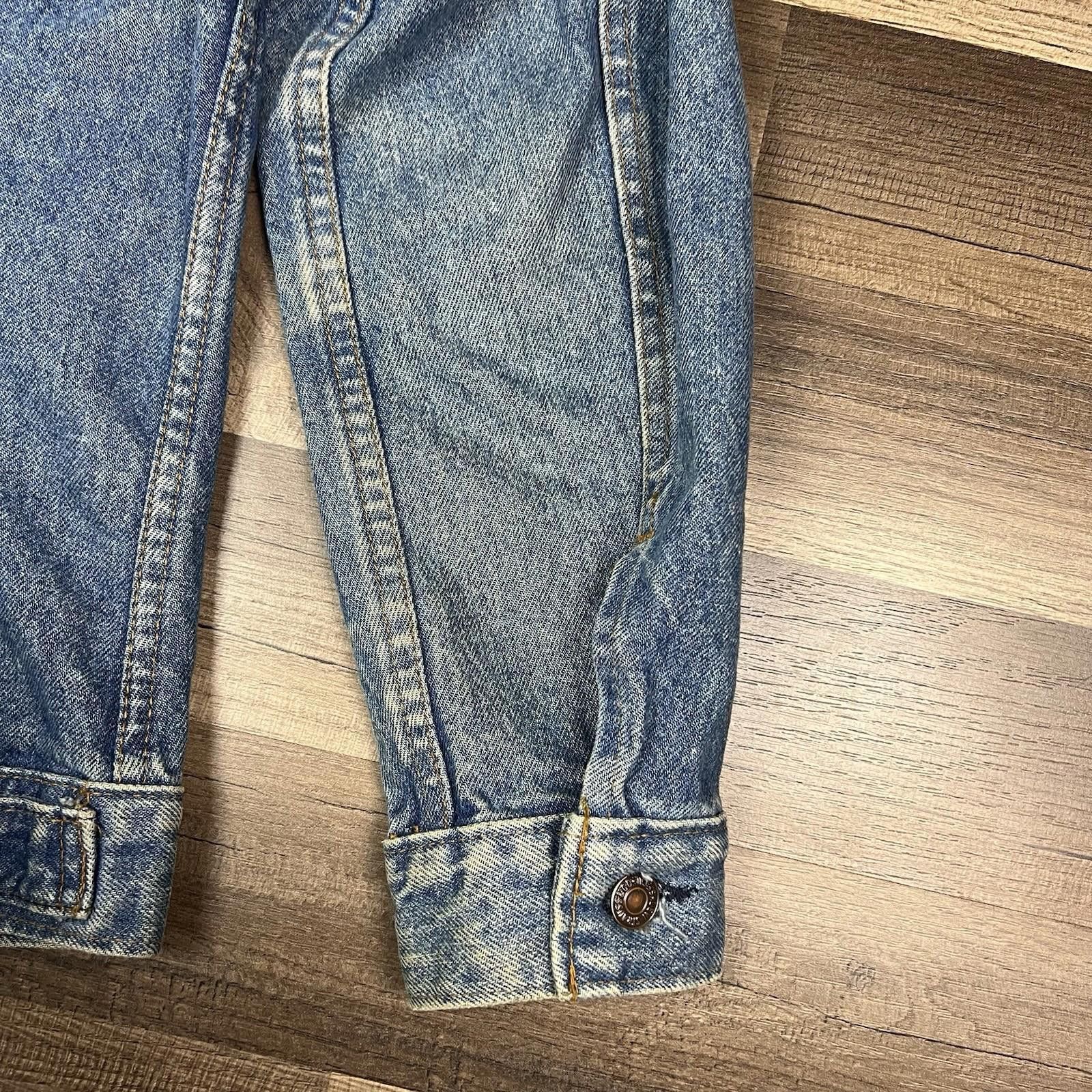 Levi's VTG Levis Denim Jacket Trucker Blue Jean USA Type III Sz 40R Size US M / EU 48-50 / 2 - 7 Thumbnail
