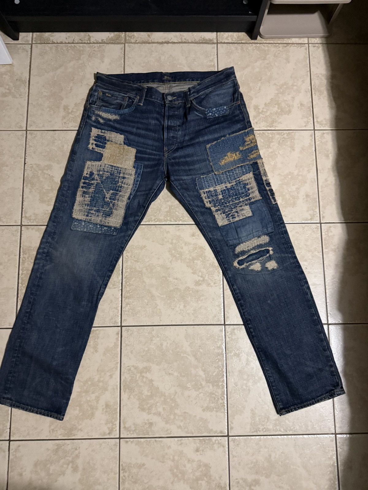 Polo Ralph Lauren Polo Ralph Lauren reconstructed denim Size US 33 - 1 Thumbnail