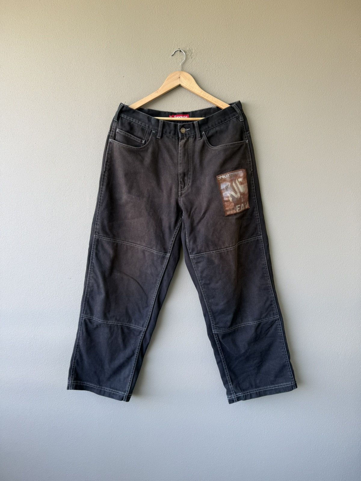 Supreme Supreme x Mark Leckey double knee pants Size US 32 / EU 48 - 1 Thumbnail