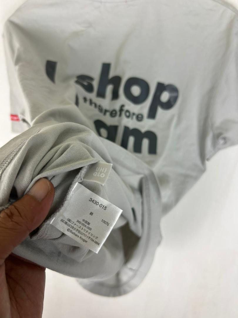 Barbara Kruger Vintage Barbara Kruger I Shop Therefore I Am, Pop Culture Size US M / EU 48-50 / 2 - 5 Thumbnail