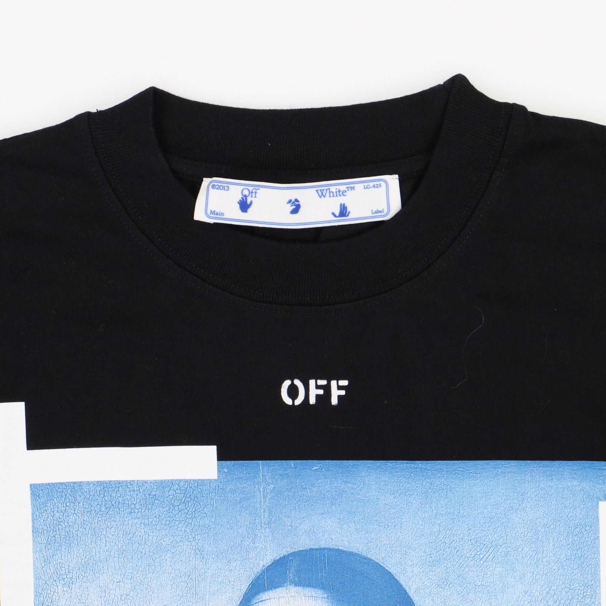 Off-White Black Mona Lisa Arrows T-Shirt Size US XXS / EU 40 - 7 Thumbnail