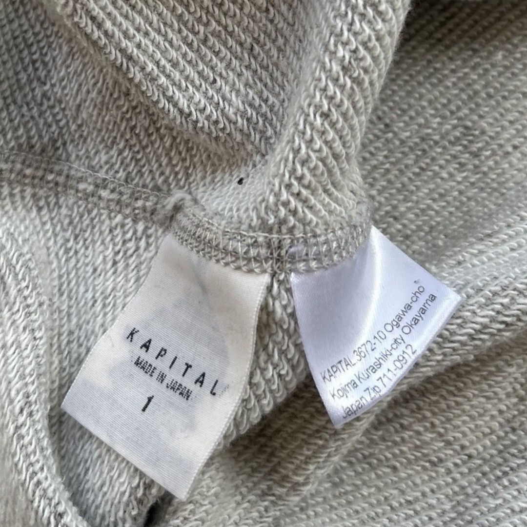 Kapital KAPITAL LAGRANGE CREW SWEAT (MOONLIGHT) 1 Size US S / EU 44-46 / 1 - 5 Thumbnail