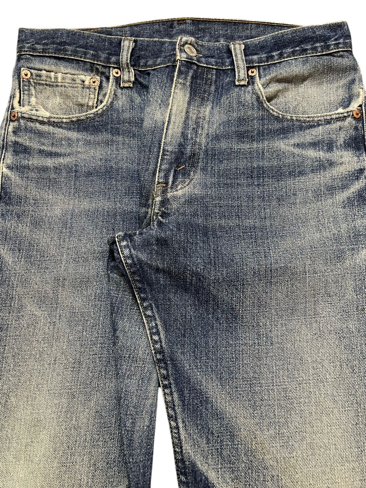 Levi's Vintage 90s Levis 532 Faded Wash Style Distressed Jeans Size US 30 / EU 46 - 4 Thumbnail