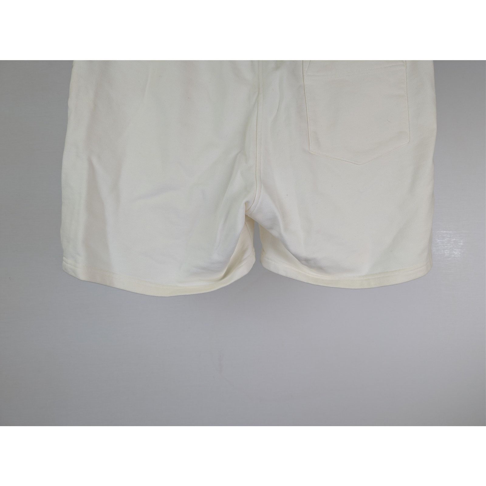 Casablanca o1rshd1 CC20 loopback Shell Patch Sweatshort Shorts in Ivory Size US 32 / EU 48 - 10 Thumbnail