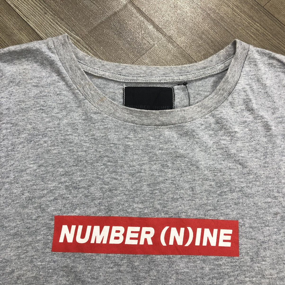 Japanese Brand × Number (N)ine × Takahiromiyashita The Soloist. Vintage Number (N)ine Spell Out Logo Box Tee Size US L / EU 52-54 / 3 - 3 Thumbnail