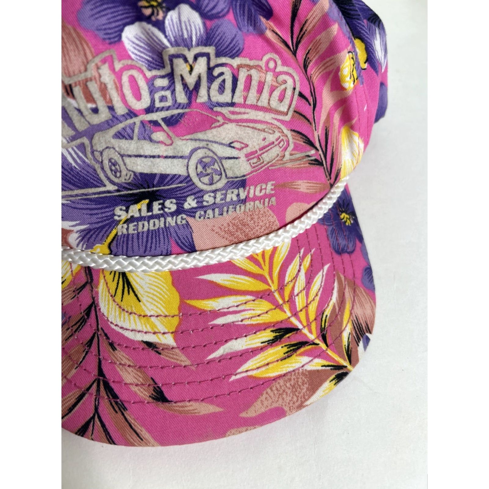 Pinko Vintage San Sun Snapback Hat Floral Pink Hawaiian Men's One Size User: Vintage San Sun Snapback Hat Floral Pink Hawaiian Men's One Size Size ONE SIZE - 4 Thumbnail