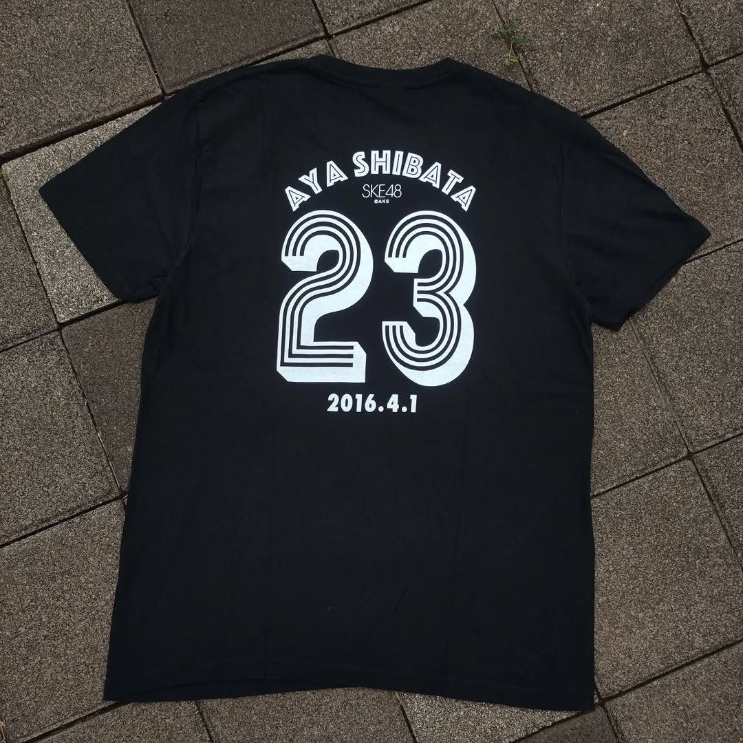 Band Tees SKE48 Aya Shibata Birthday 2016 Tee Size US L / EU 52-54 / 3 - 3 Thumbnail