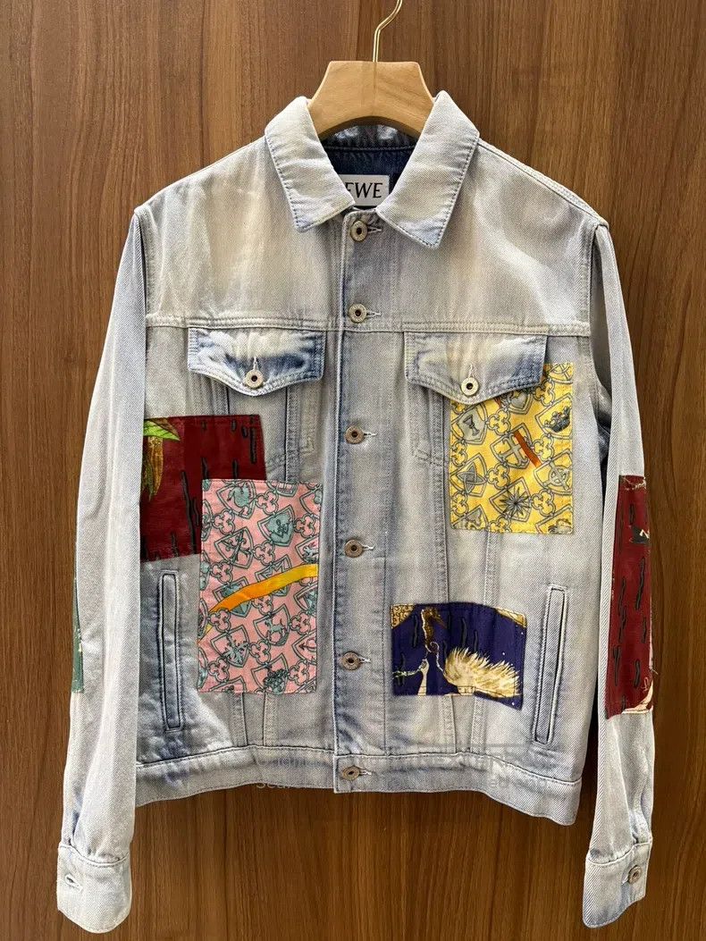 Loewe Loewe Women's denim jacket + shorts set Size XXS / US 00 / IT 34 - 3 Thumbnail