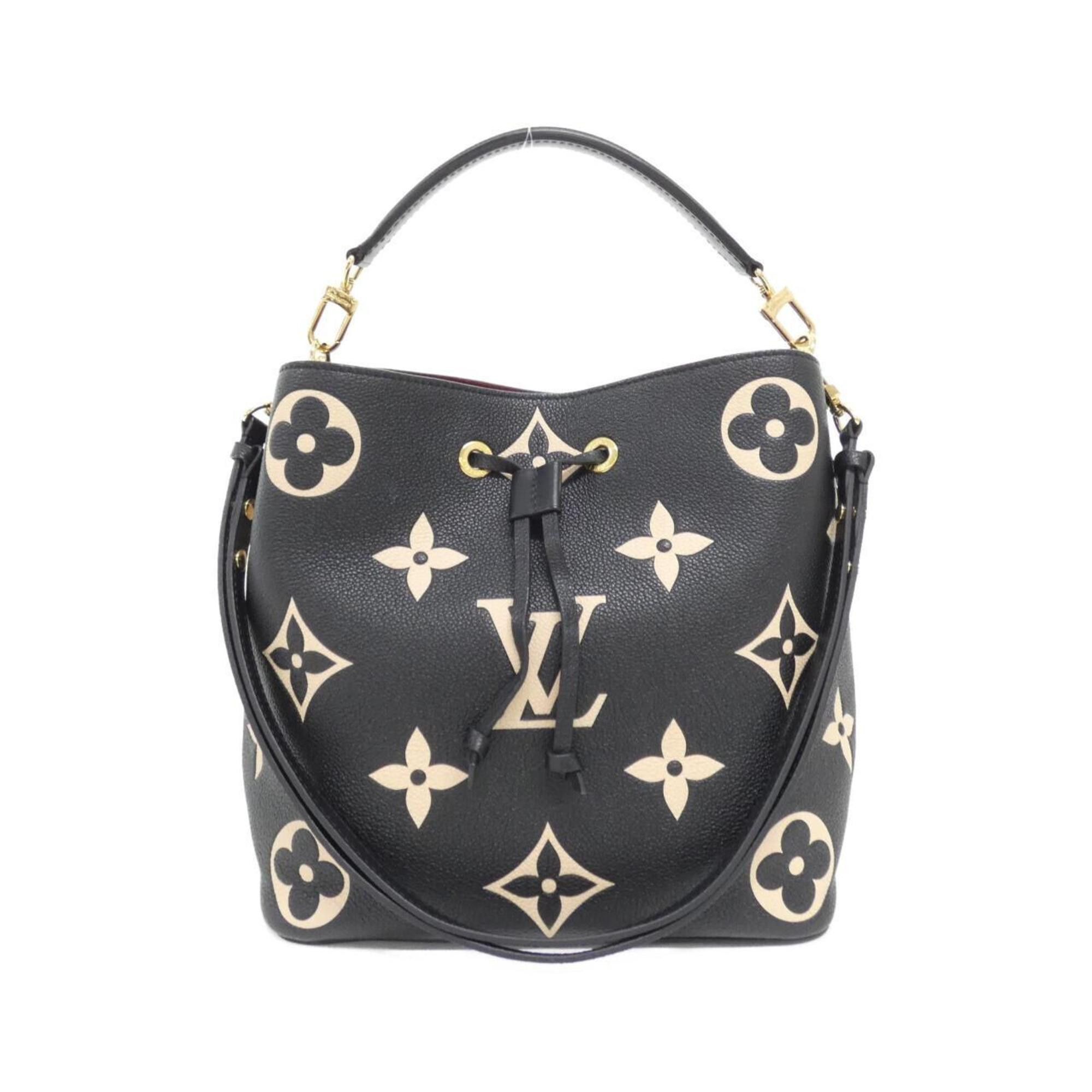 Louis Vuitton Bicolor Monogram Empreinte Neo Noe Mm M45497 Shoulder Bag in Beige, Women's