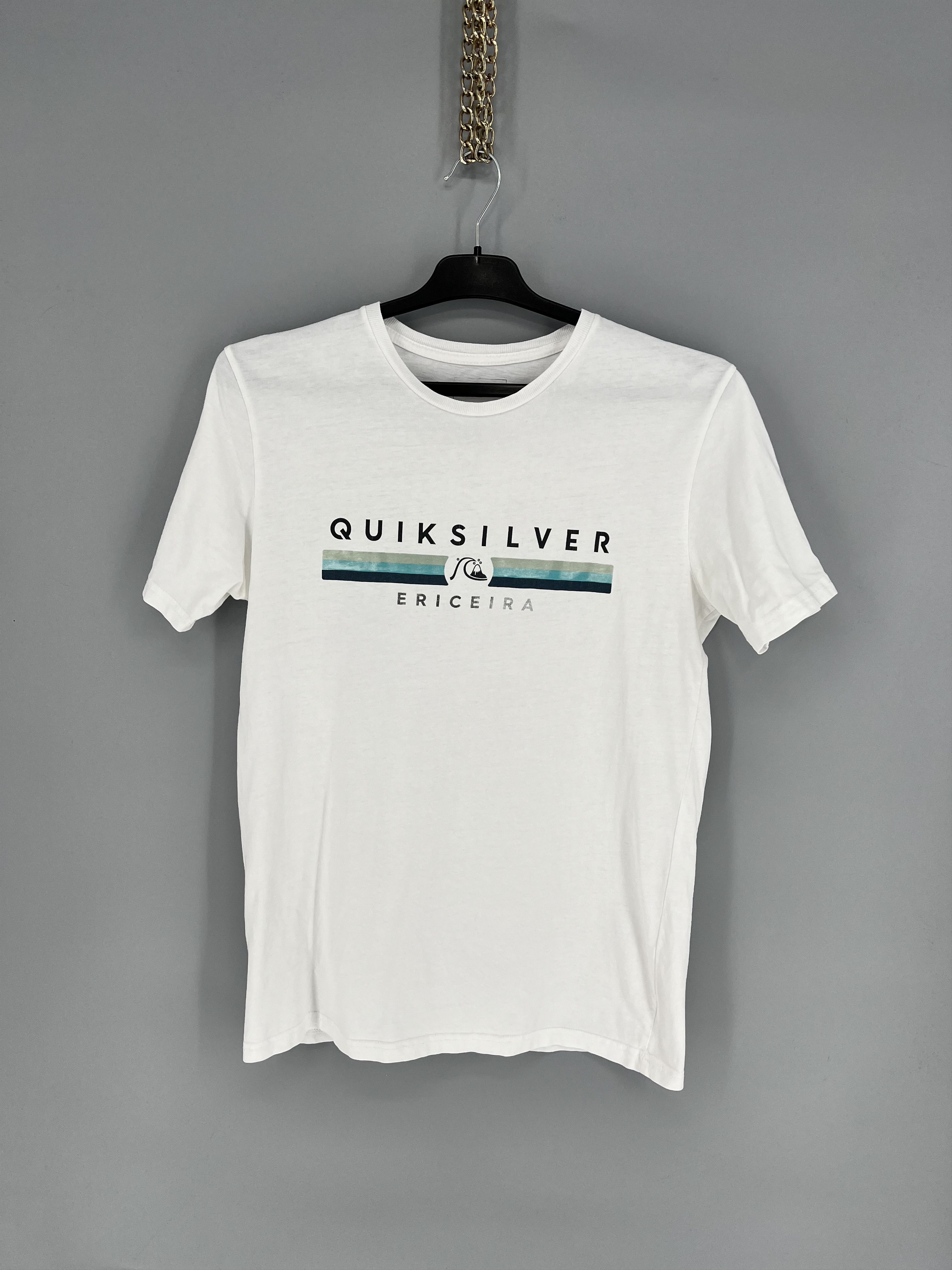 Quiksilver Vintage Quiksilver Ericeira TShirt White Surf Skateboard y2k Size US XS / EU 42 / 0 - 1 Thumbnail