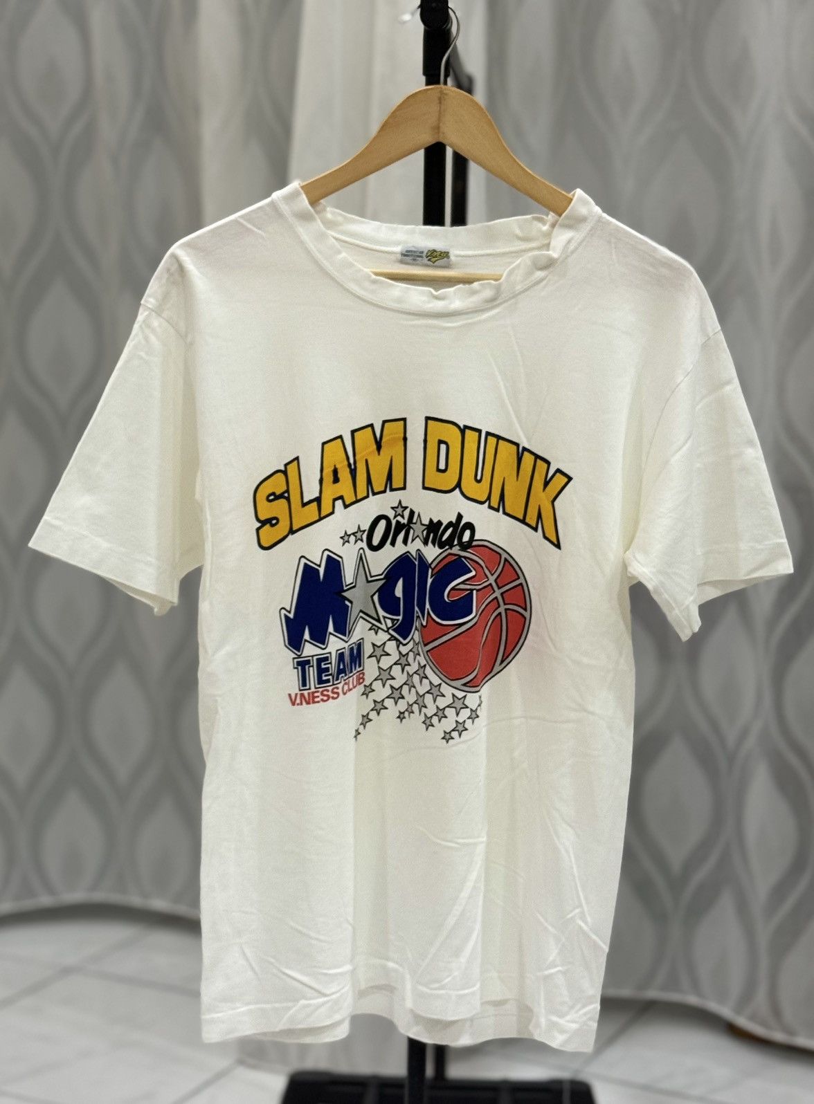 Other Vintage Distress Slam Dunk Orlando Magic Team Shirt Size US M / EU 48-50 / 2 - 1 Thumbnail