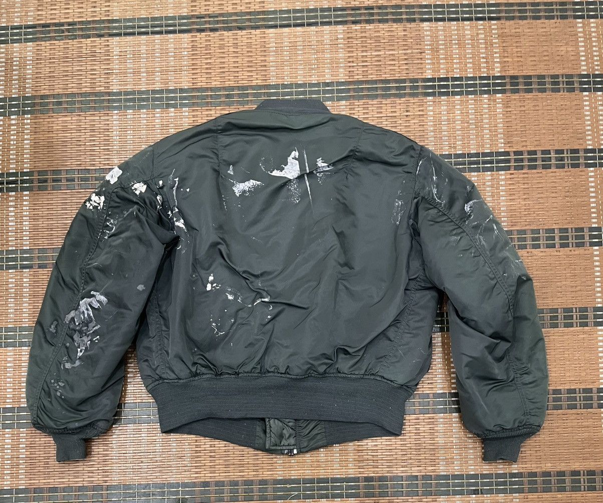 Alpha Industries Alpha Industries Inc Paint Splash MA 1 Bomber Jacket Size US L / EU 52-54 / 3 - 2 Thumbnail