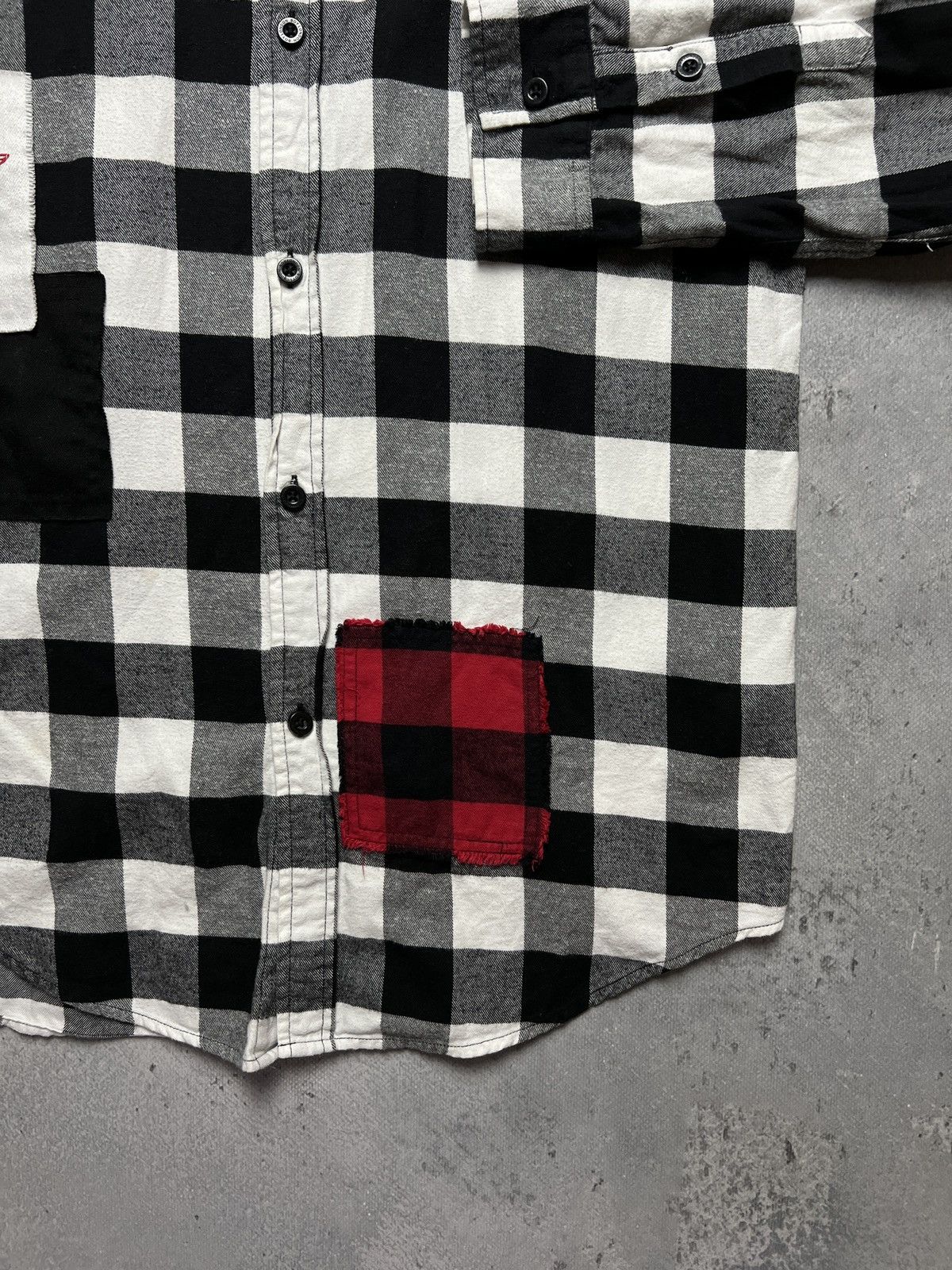 Boy London Boy London Big Logo Embroidery 1976 Checked Flannel USA y2k Size US XL / EU 56 / 4 - 5 Thumbnail
