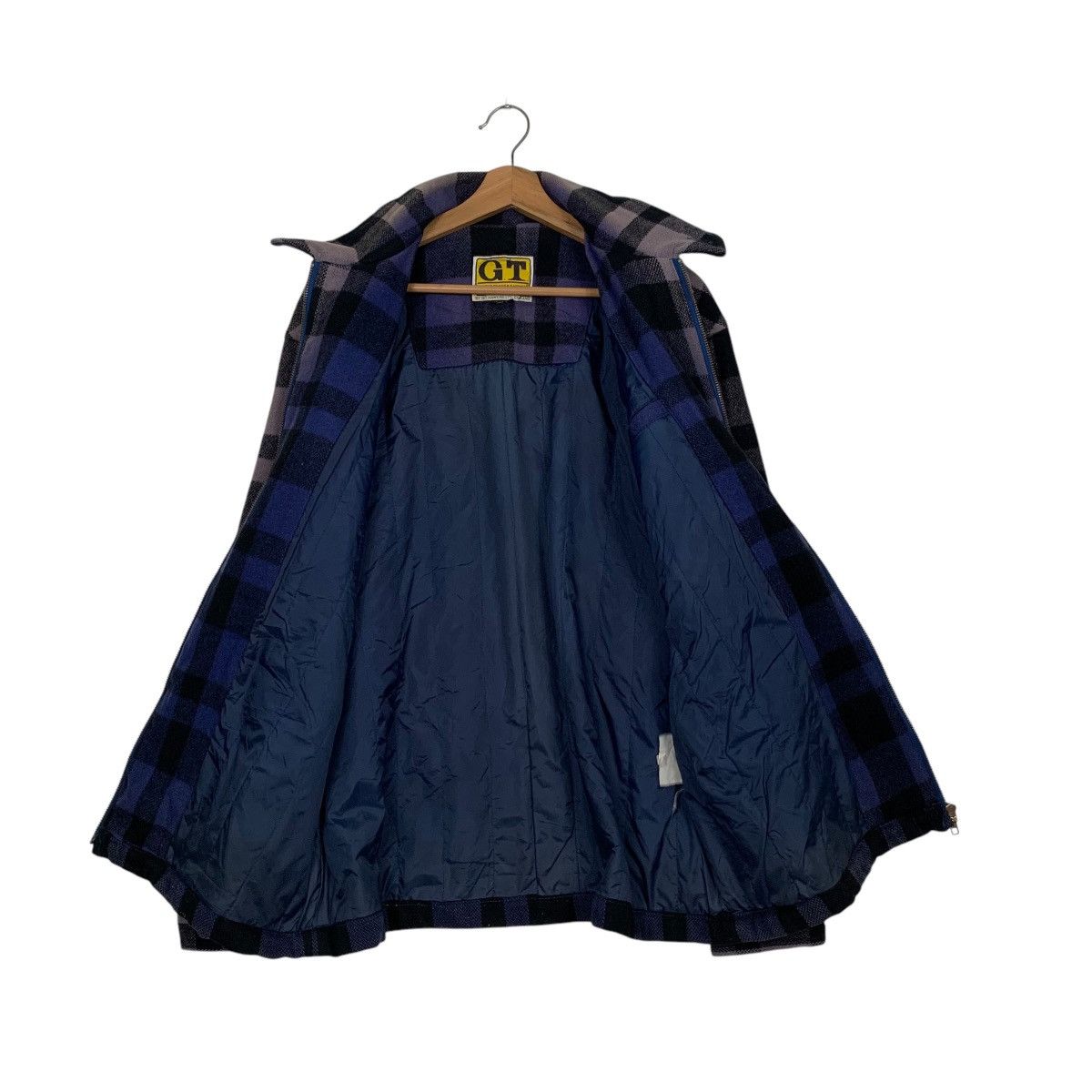 GEORGE THOMAS HAWKINS Purple Tartan Flannel Jacket 2672-C120