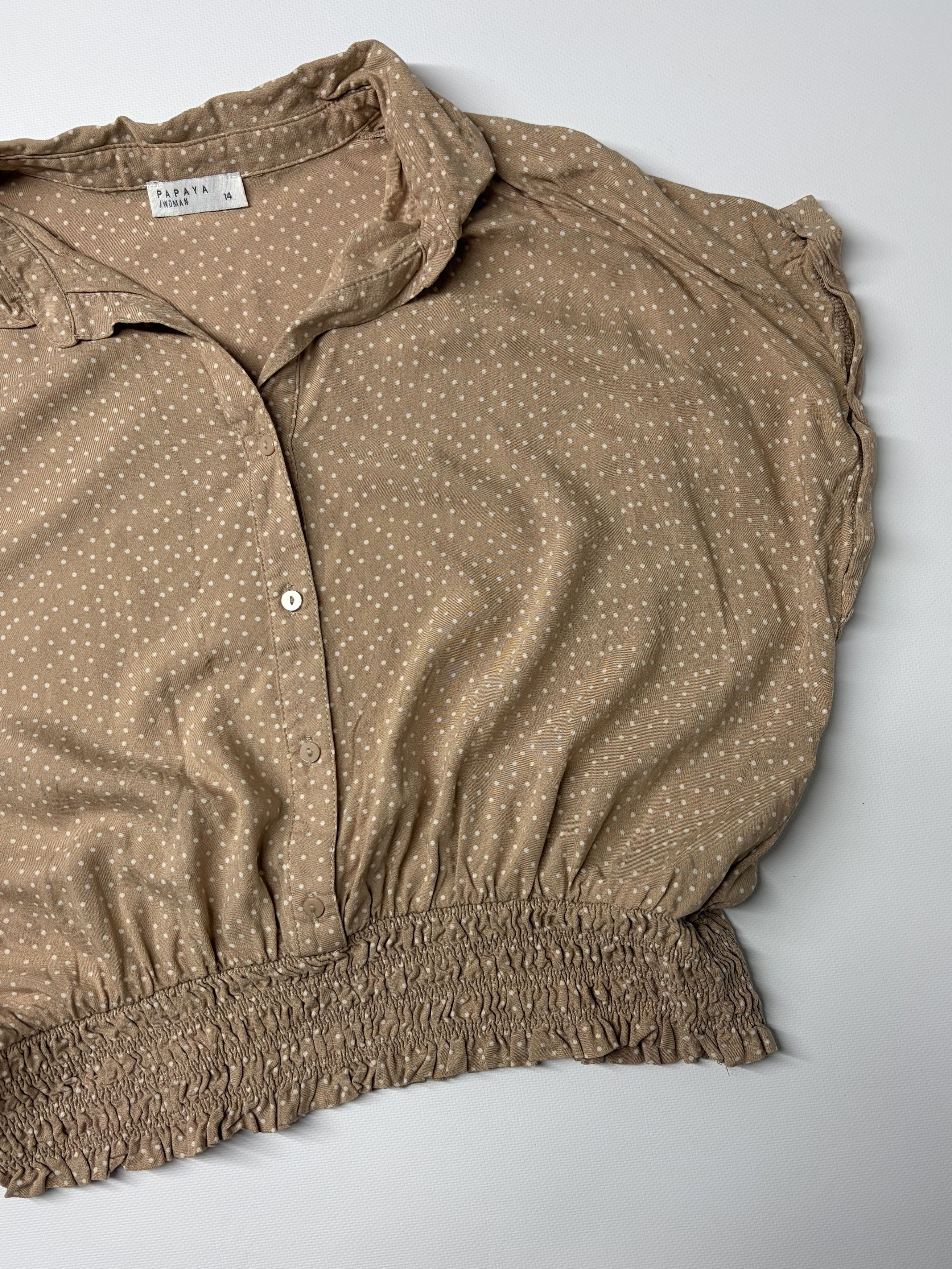 Vintage Vintage Women's Blouse Size L / US 10 / IT 46 - 3 Thumbnail