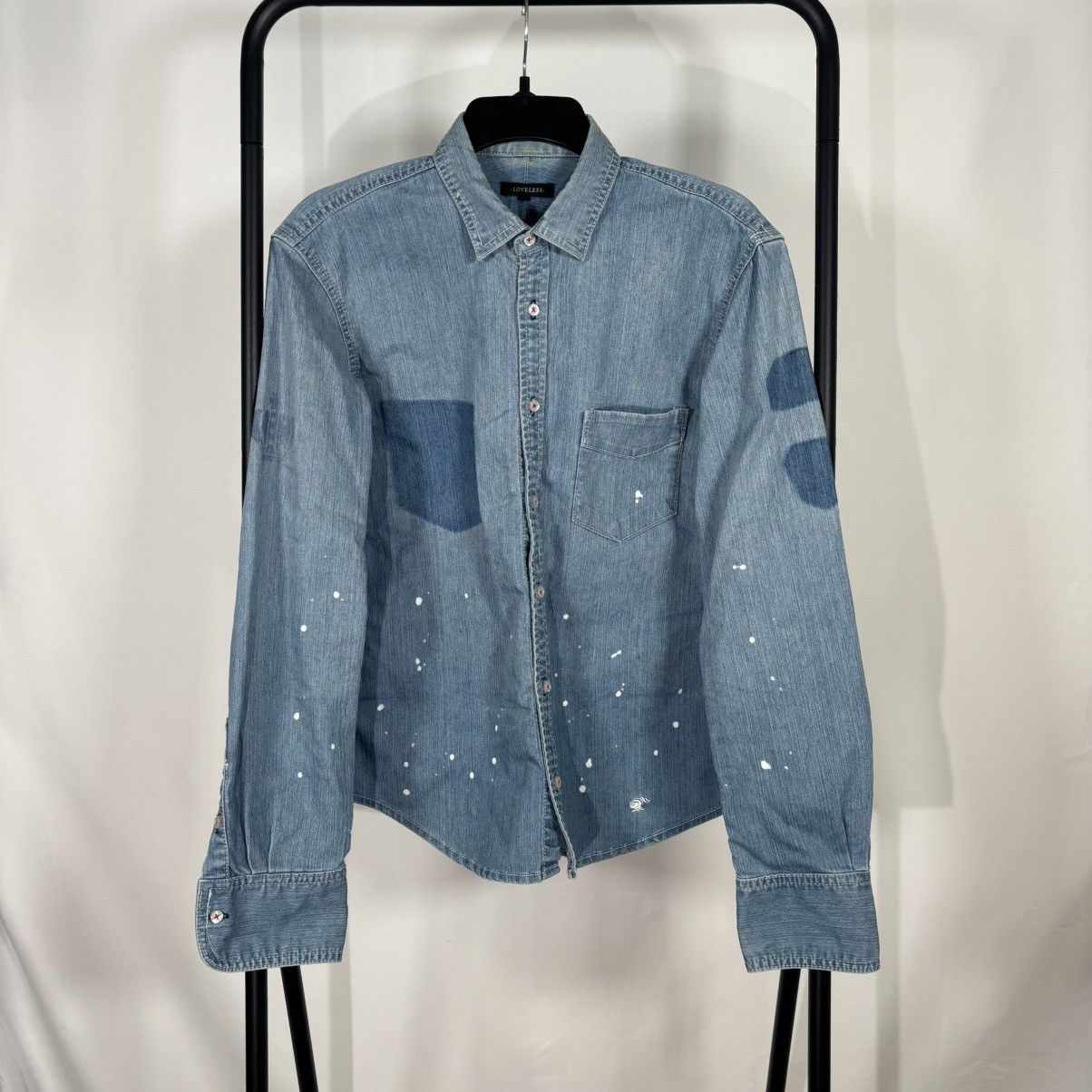 Loveless Loveless Japan Denim Button Up Size 1 Size US S / EU 44-46 / 1 - 1 Thumbnail