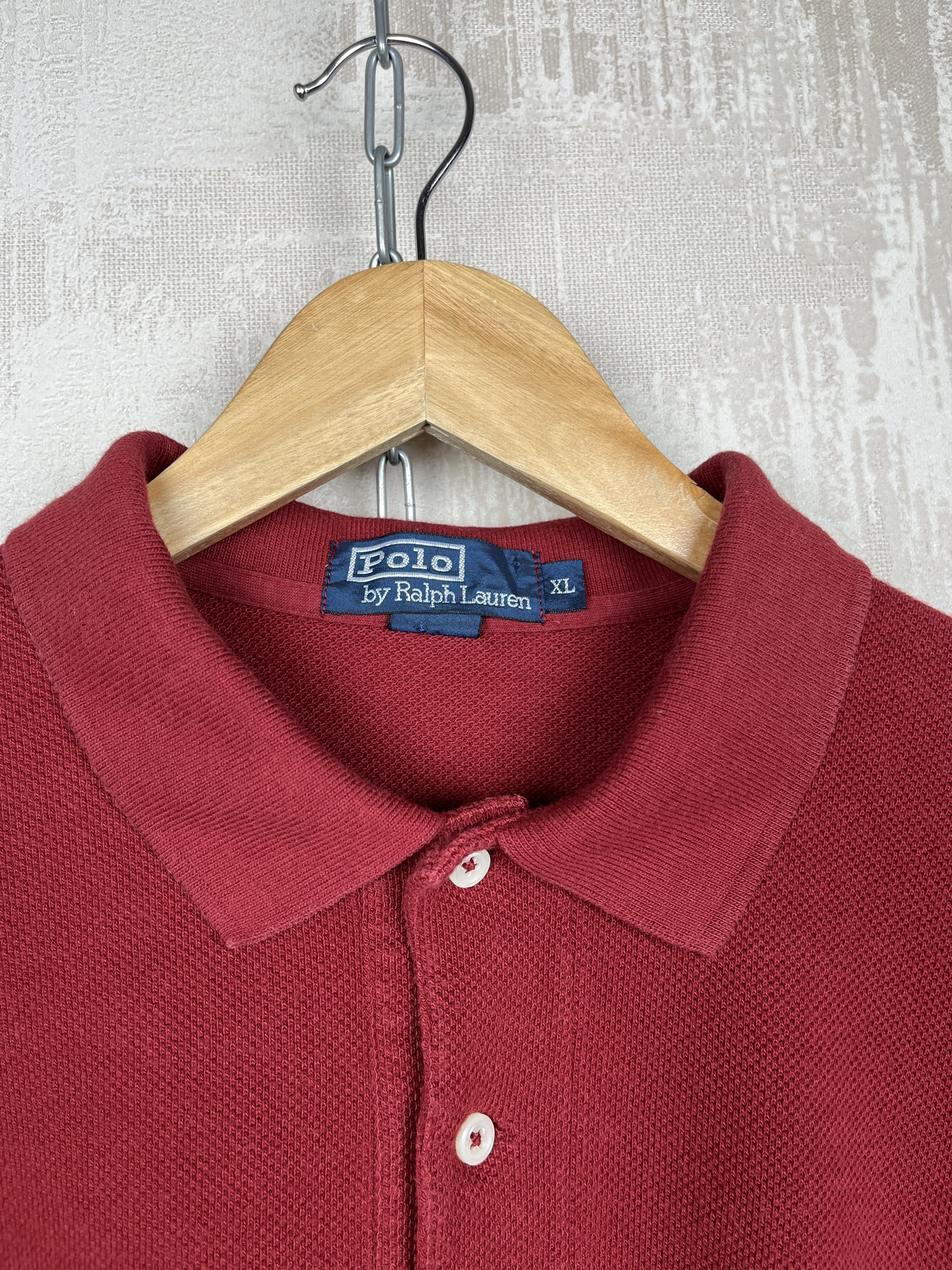 Polo Ralph Lauren × Rugby Ralph Lauren × Vintage Vintage Polo by Ralph Lauren Rugby Shirt Elbow Pads Size US XL / EU 56 / 4 - 4 Thumbnail