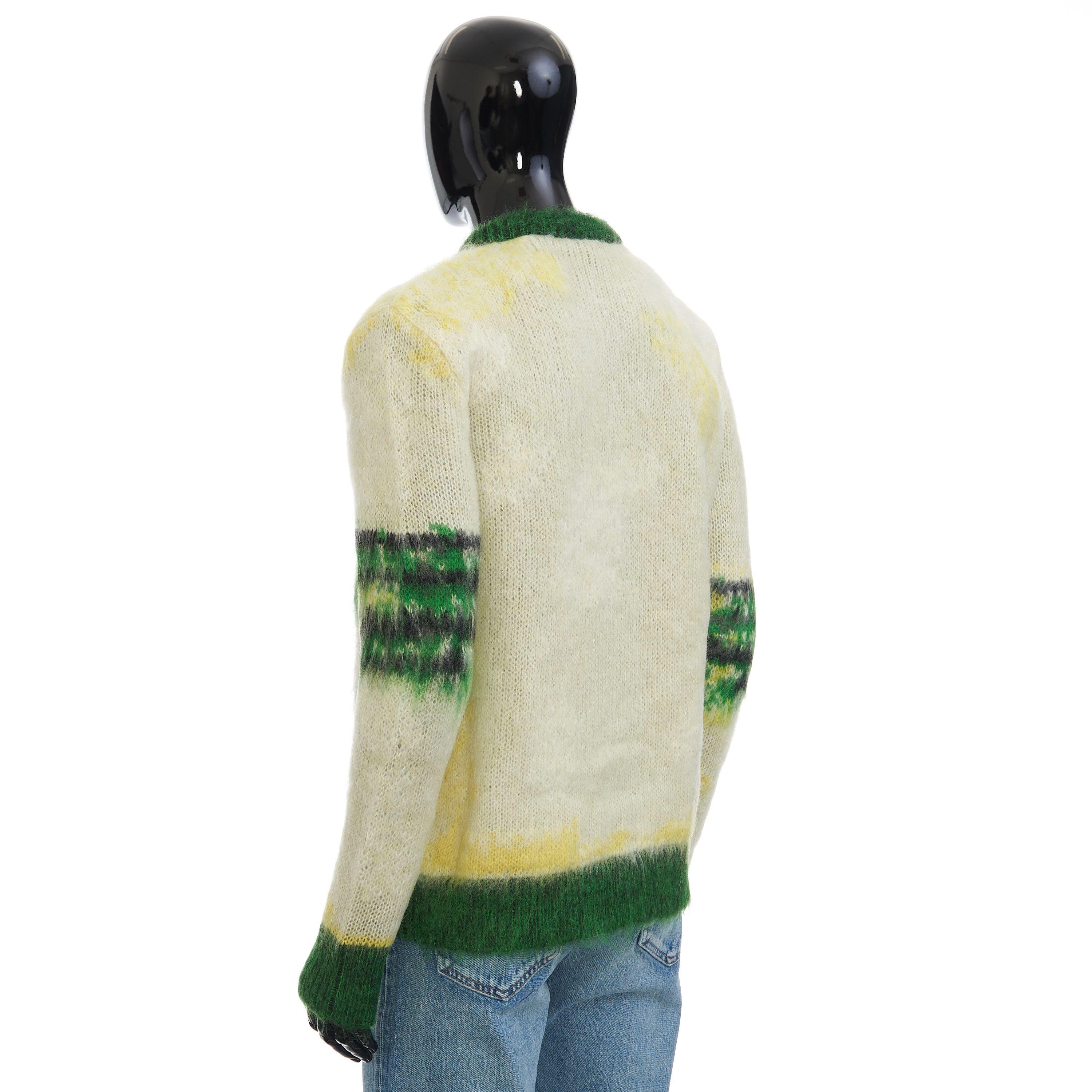 Dior x Peter Doig Sweater In Brushed Technical Mohair & Wool Size US M / EU 48-50 / 2 - 4 Thumbnail