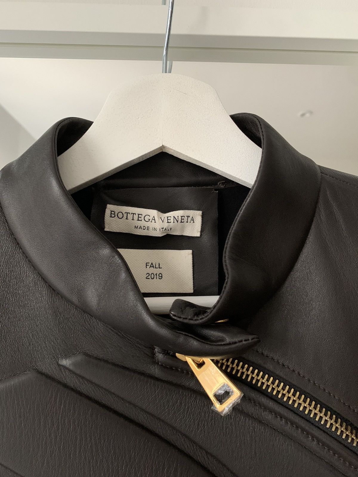 Bottega Veneta Leather jacket bottega veneta Size S / US 4 / IT 40 - 3 Thumbnail