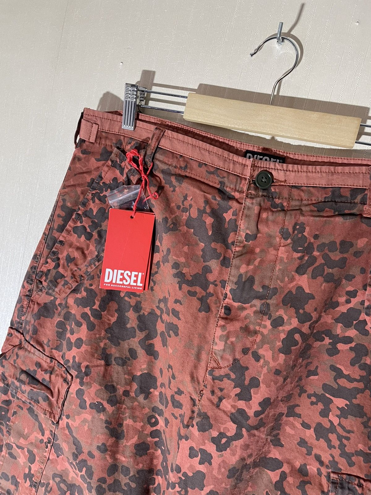 Diesel Diesel P- ATLAN - PAT multipocket cargo pants Size US 32 / EU 48 - 6 Thumbnail