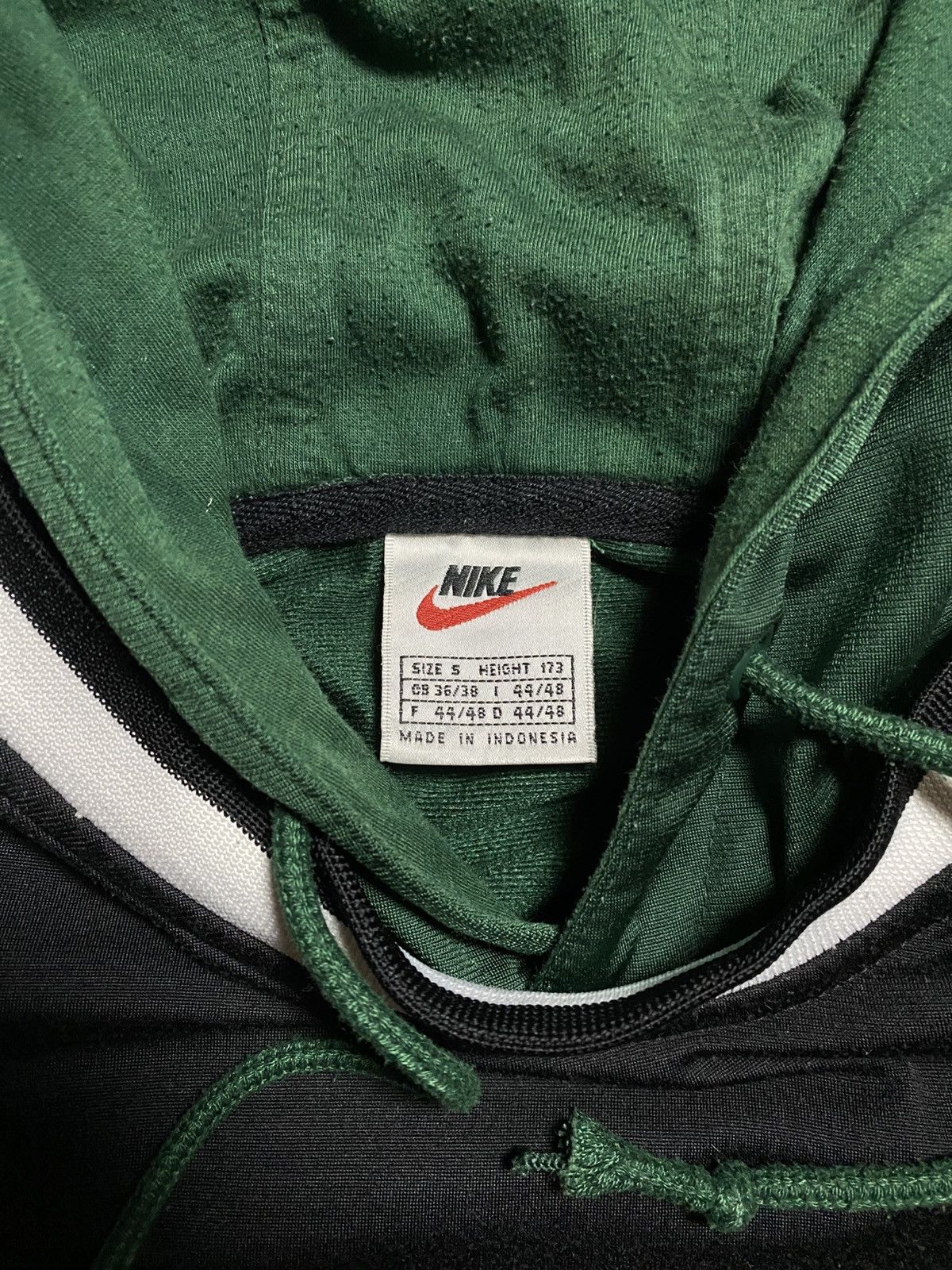 Nike Vintage 90’s Nike Big Logo Swoosh USA oversize hoodie Size US S / EU 44-46 / 1 - 3 Thumbnail
