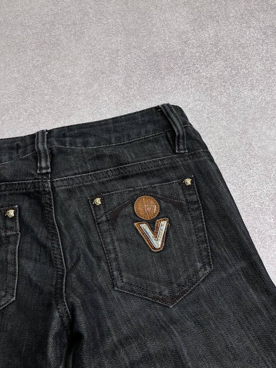 Versace Vintage Versace Baggy Denim Pants Y2K 28 Size US 28 / EU 44 - 5 Thumbnail